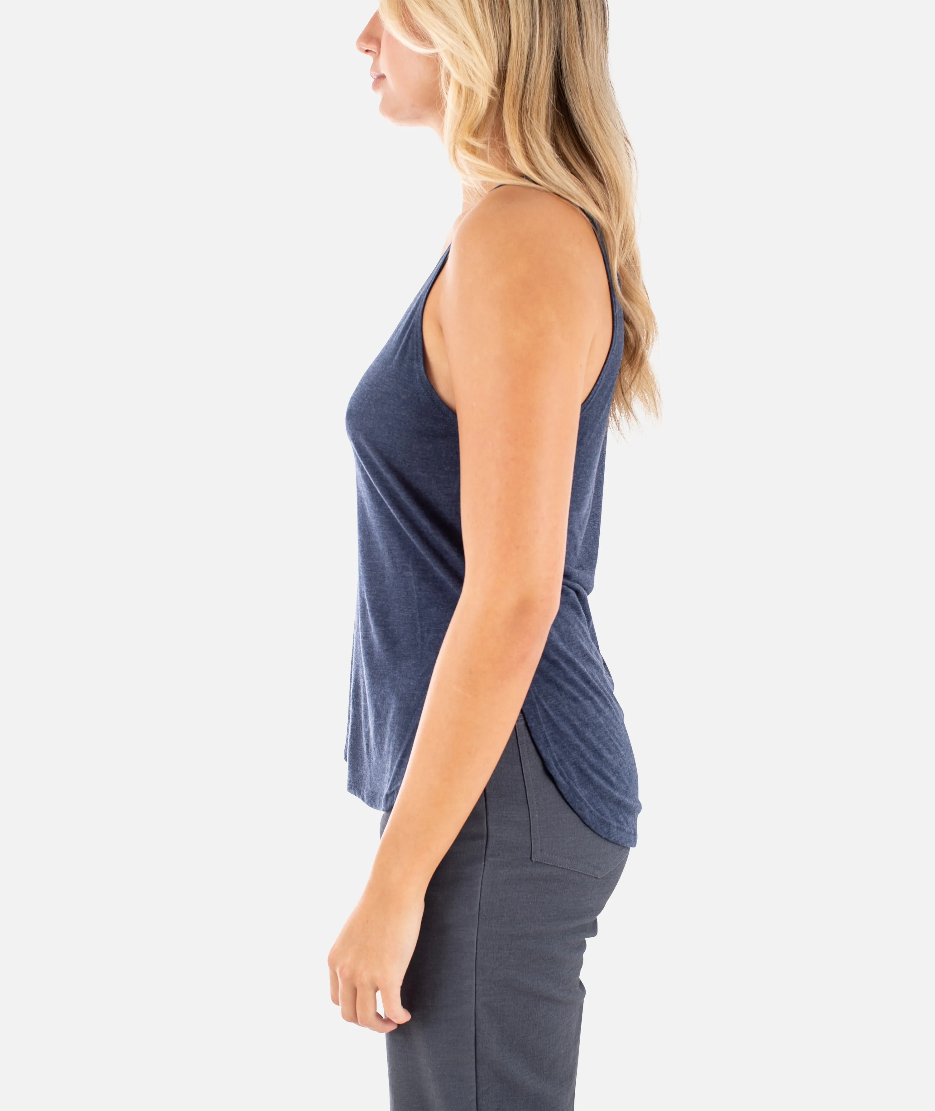 Smiles Tank - Navy