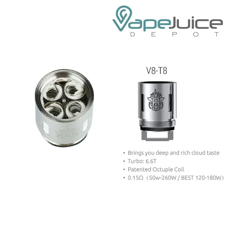SMOK TFV8 BIG T10-T8-T6-X4 Core Coils