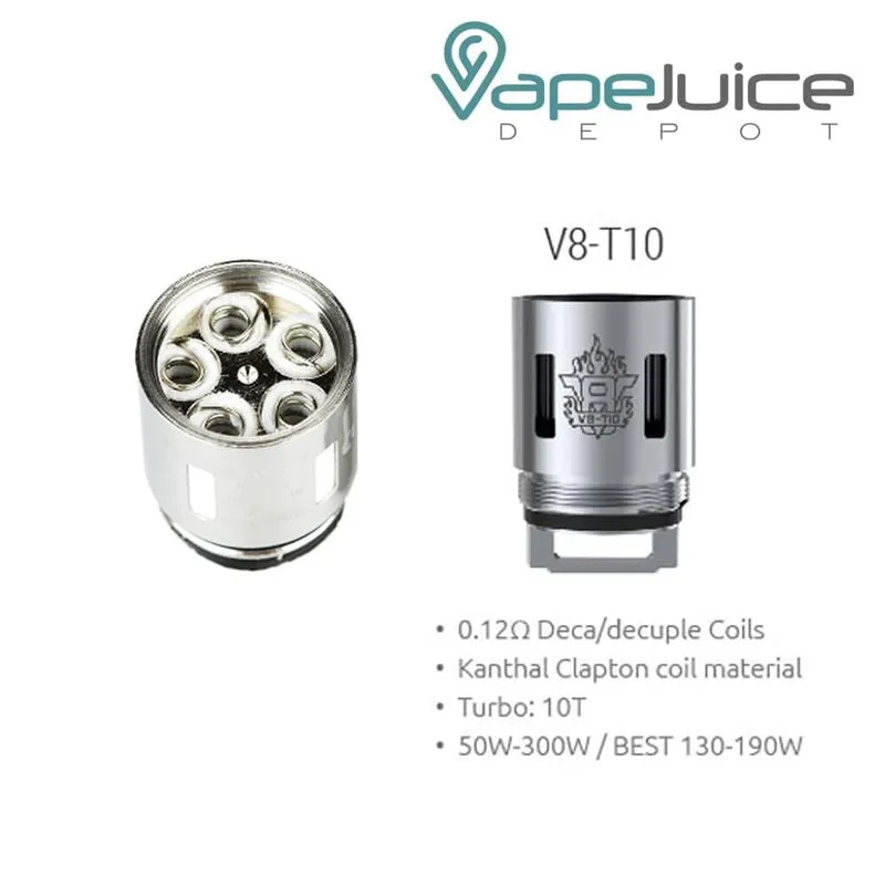 SMOK TFV8 BIG T10-T8-T6-X4 Core Coils