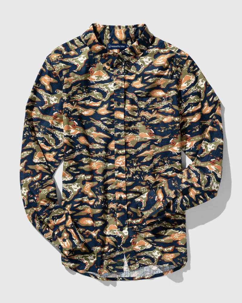 SoftHemp™ Chambray Button Down