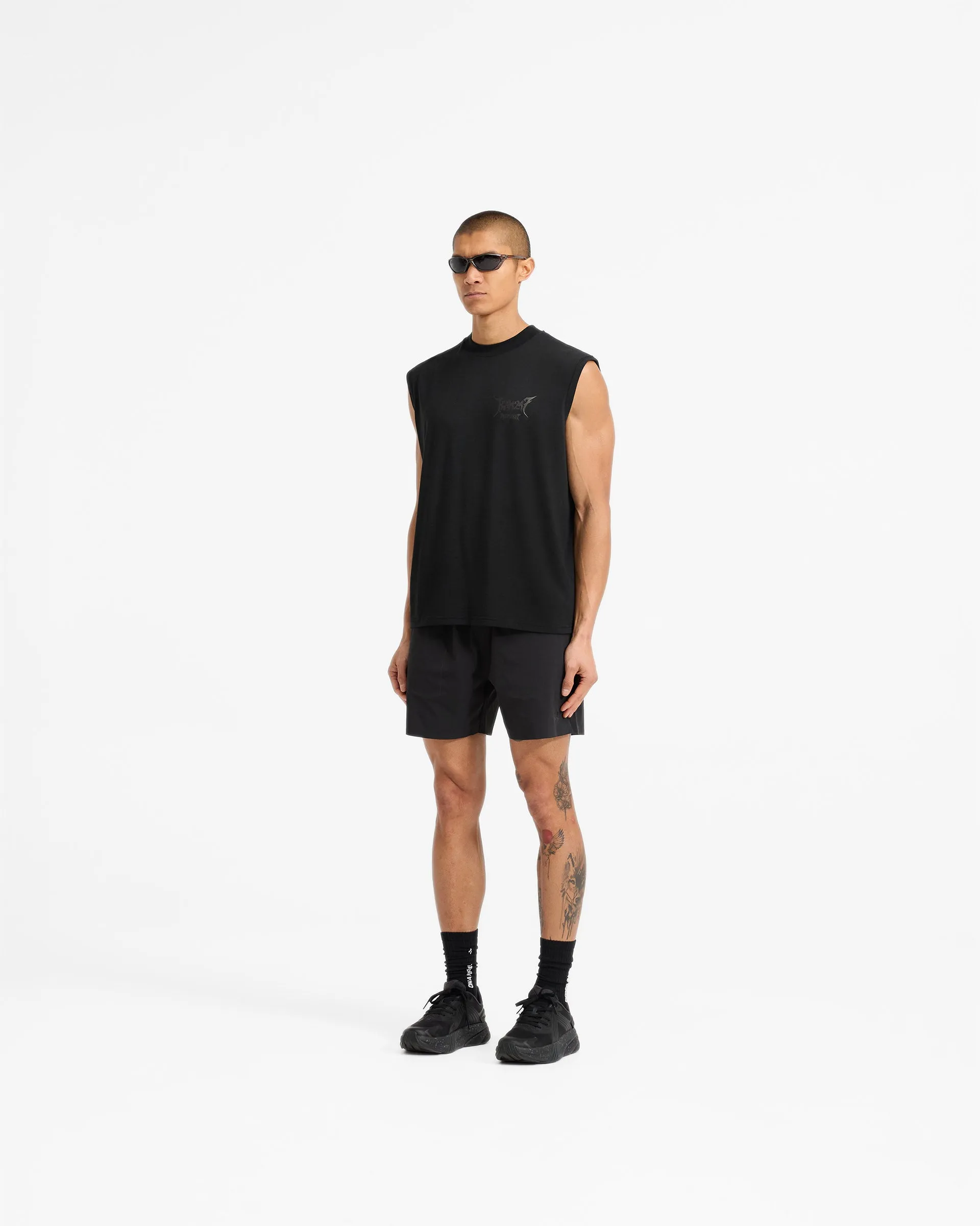 Team 247 X END Oversized Tank - Jet Black