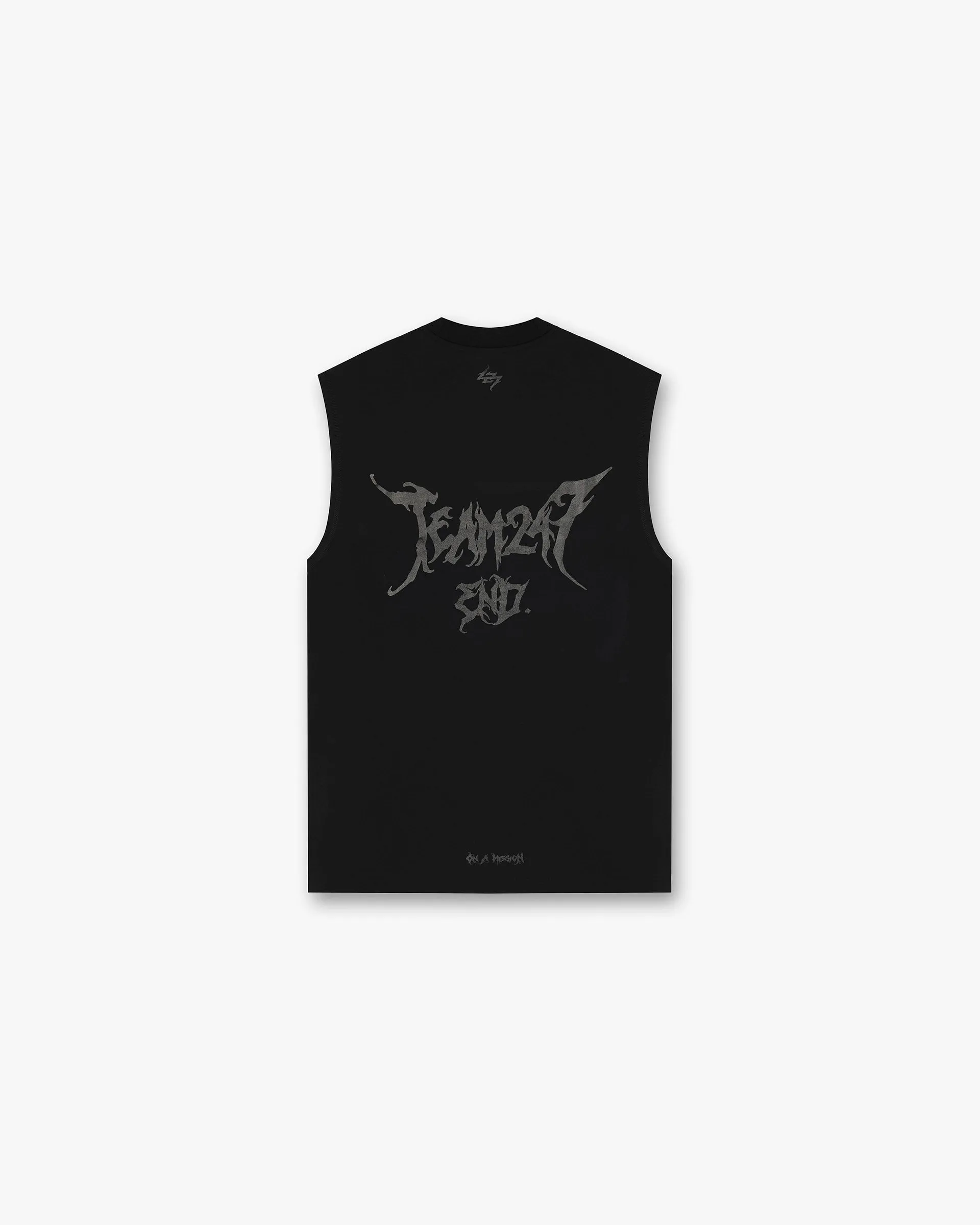 Team 247 X END Oversized Tank - Jet Black
