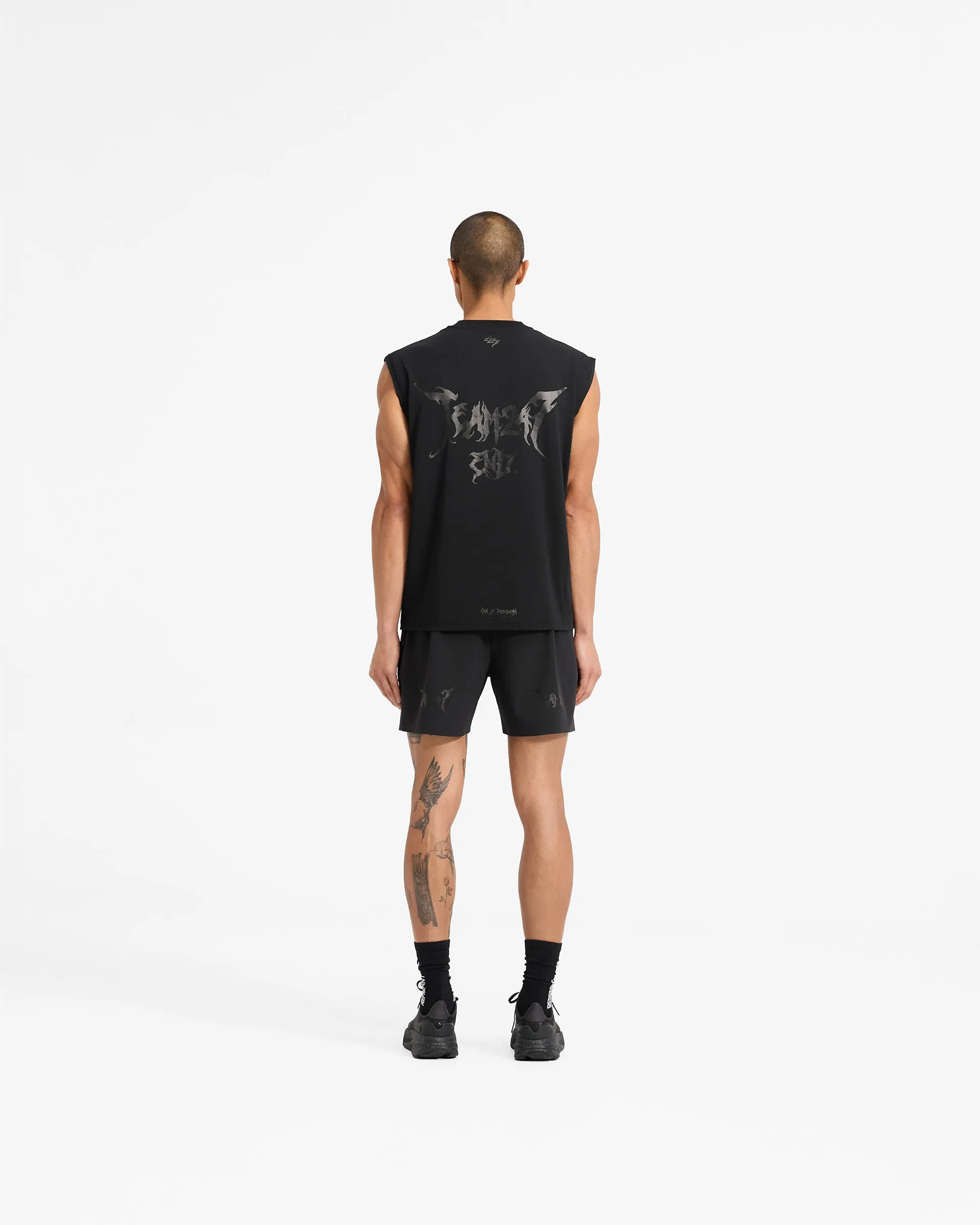 Team 247 X END Oversized Tank - Jet Black