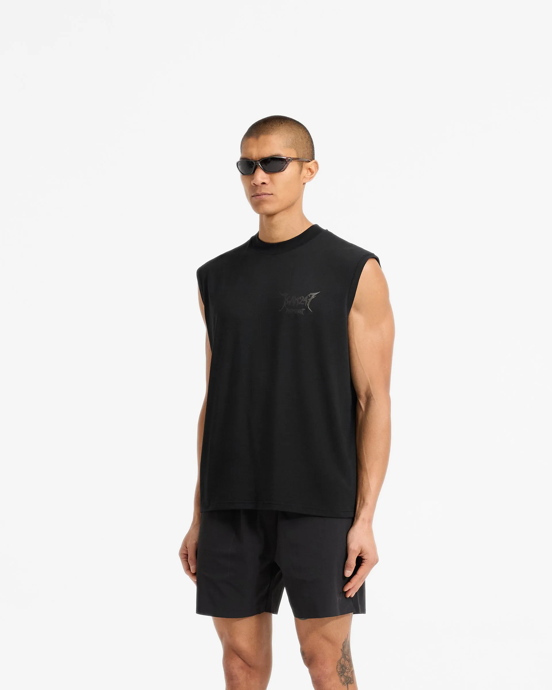 Team 247 X END Oversized Tank - Jet Black