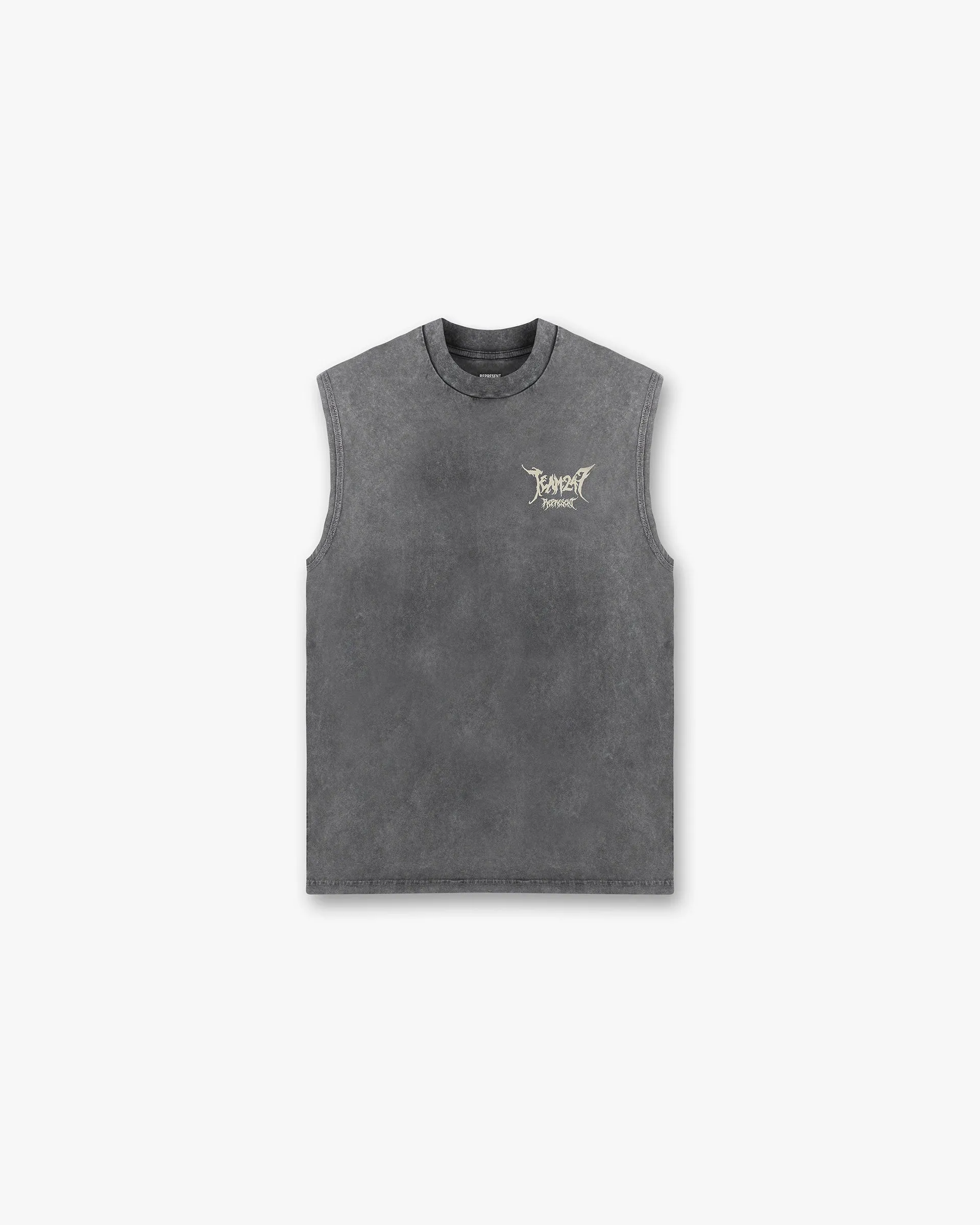 Team 247 X END Oversized Tank - Washed Grey