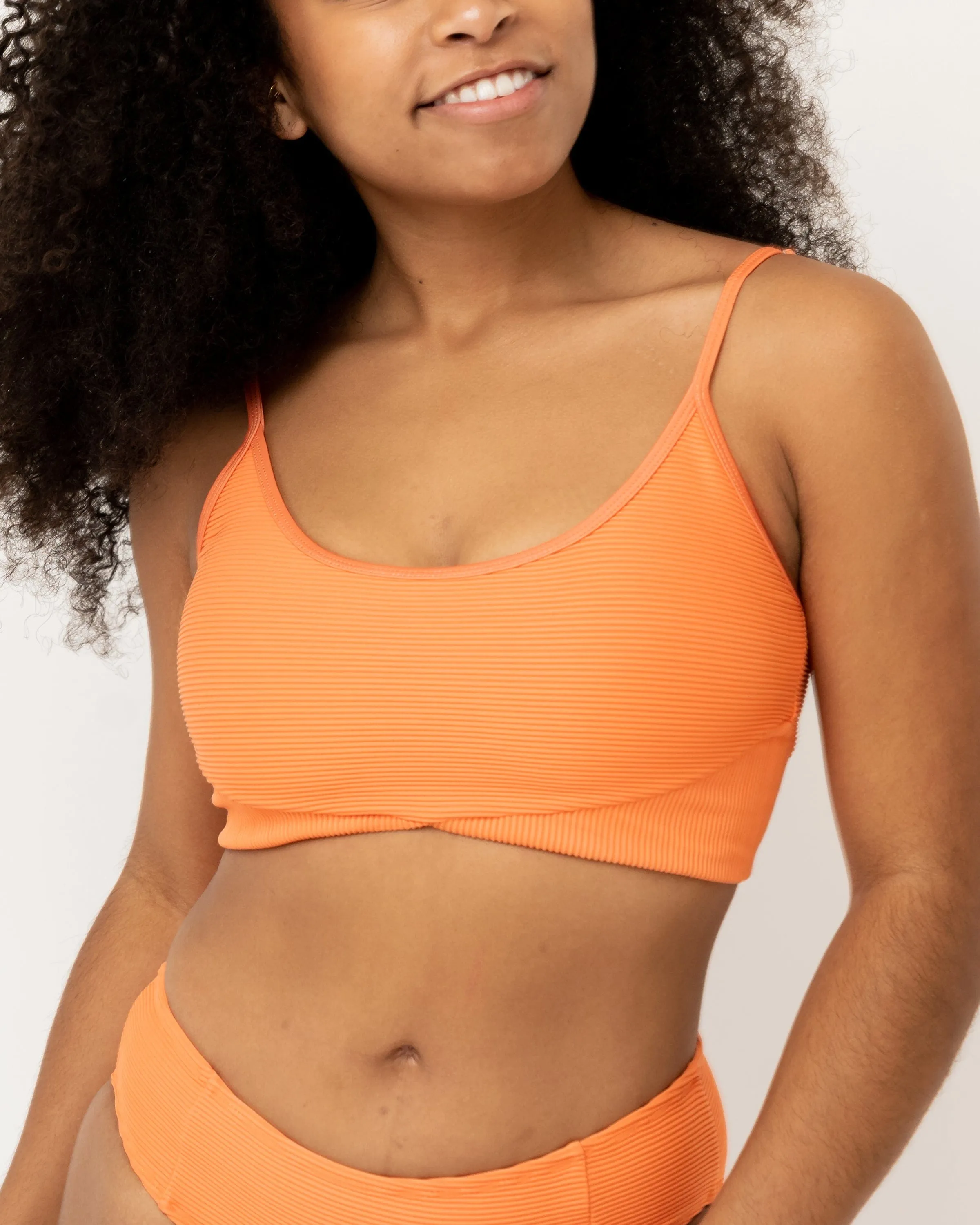 Textured Cora Tone Crop