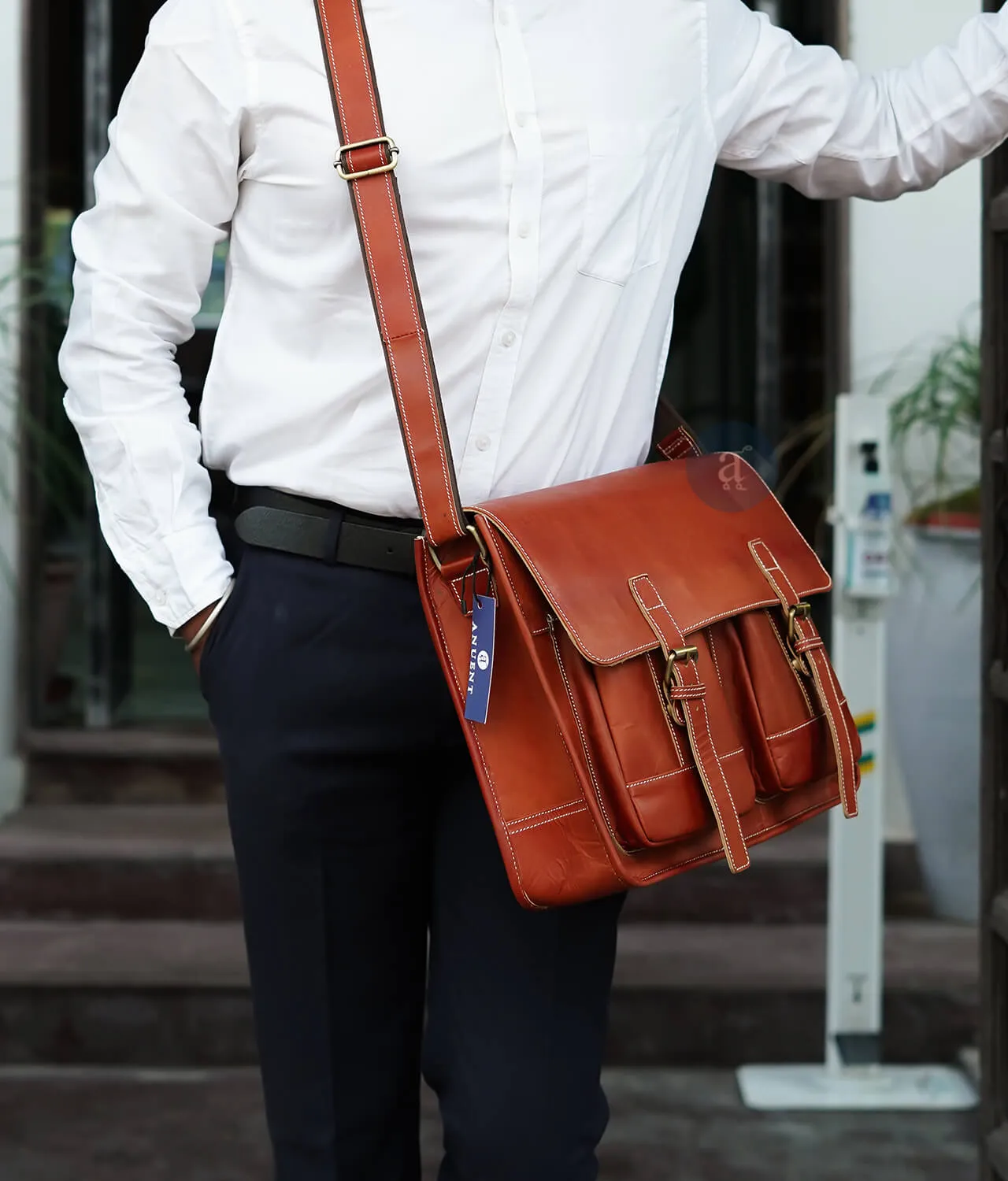 The Cloud Laptop Messenger Bag