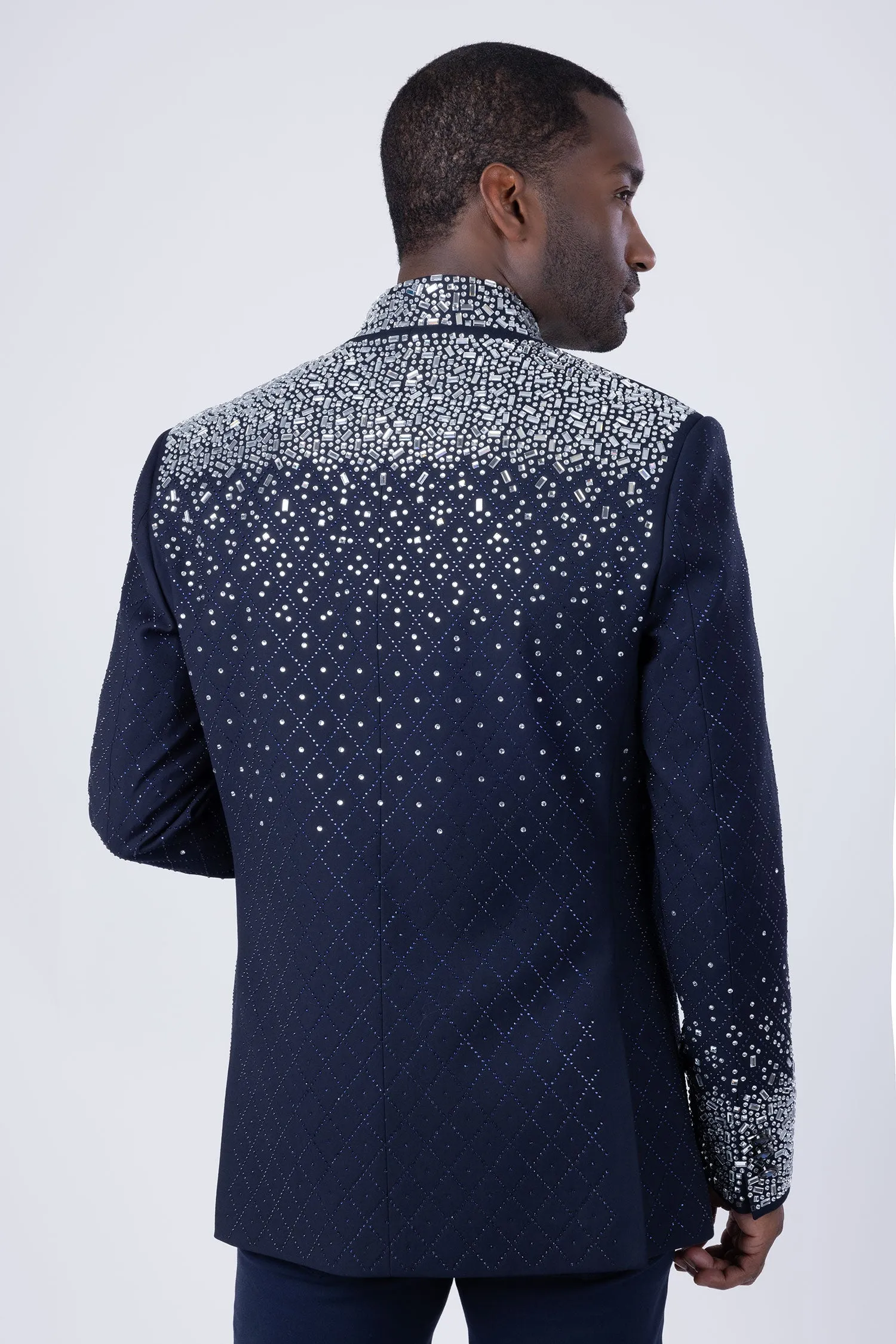 Trivon Rhinestone Blazer