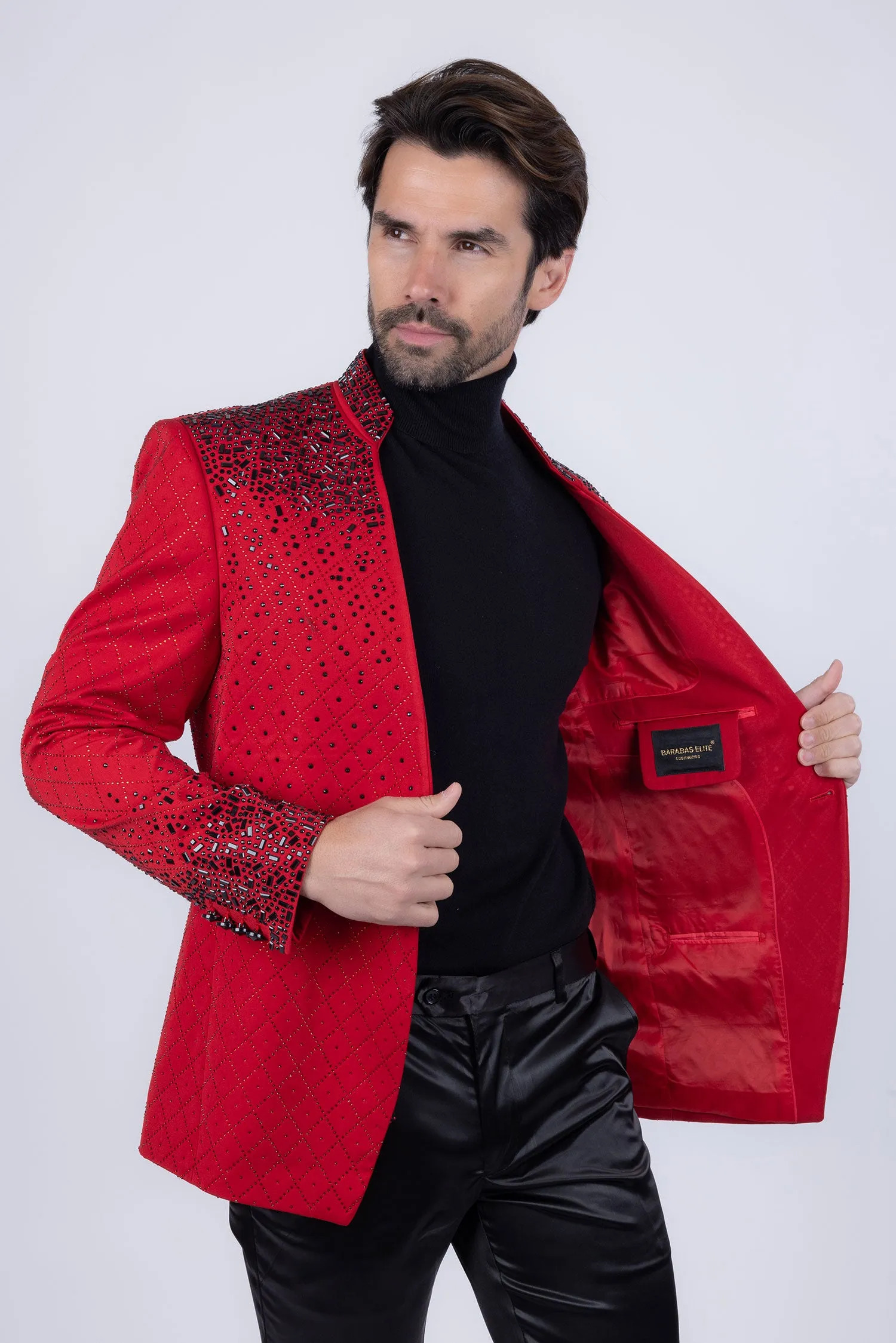 Trivon Rhinestone Blazer