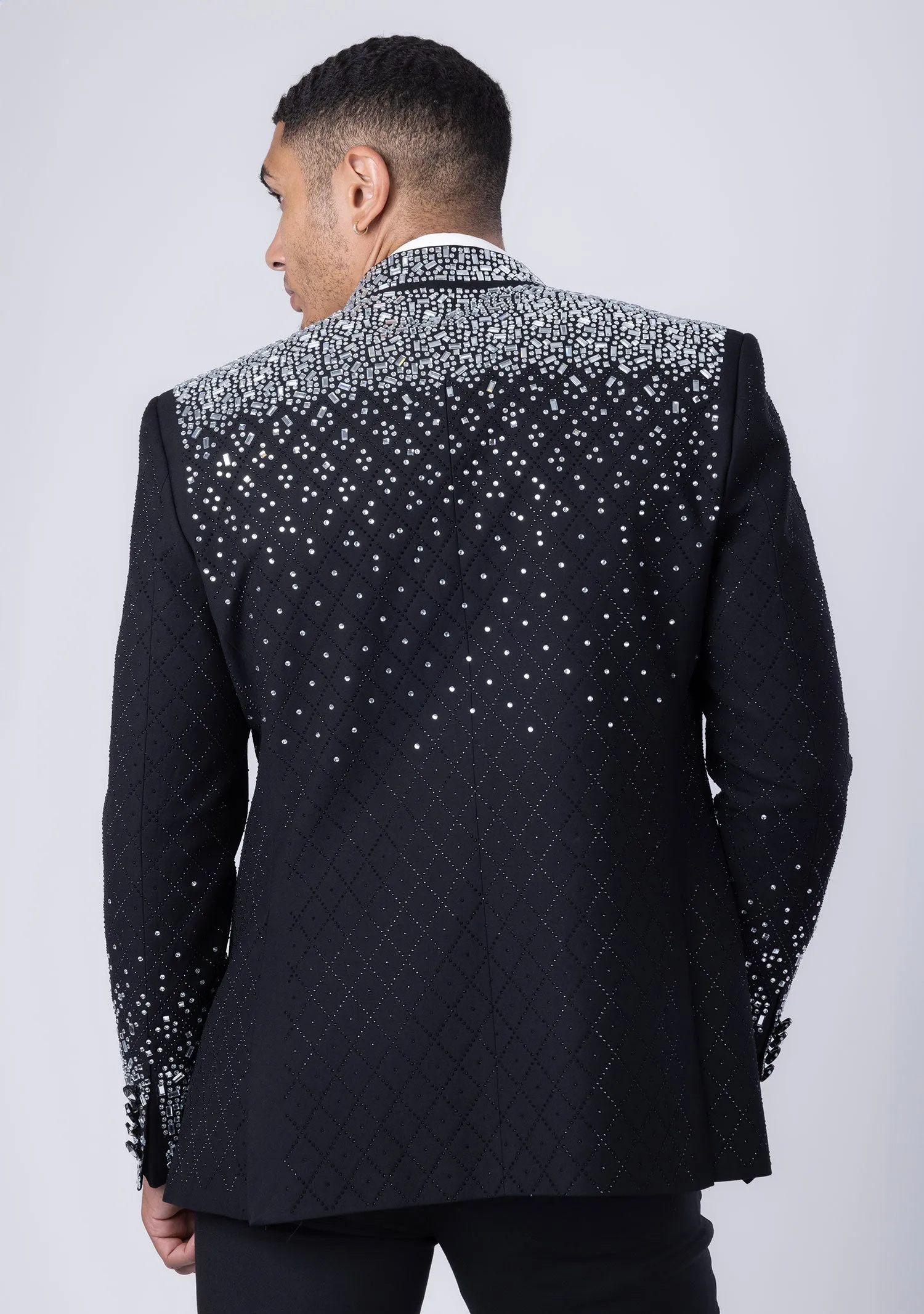 Trivon Rhinestone Blazer