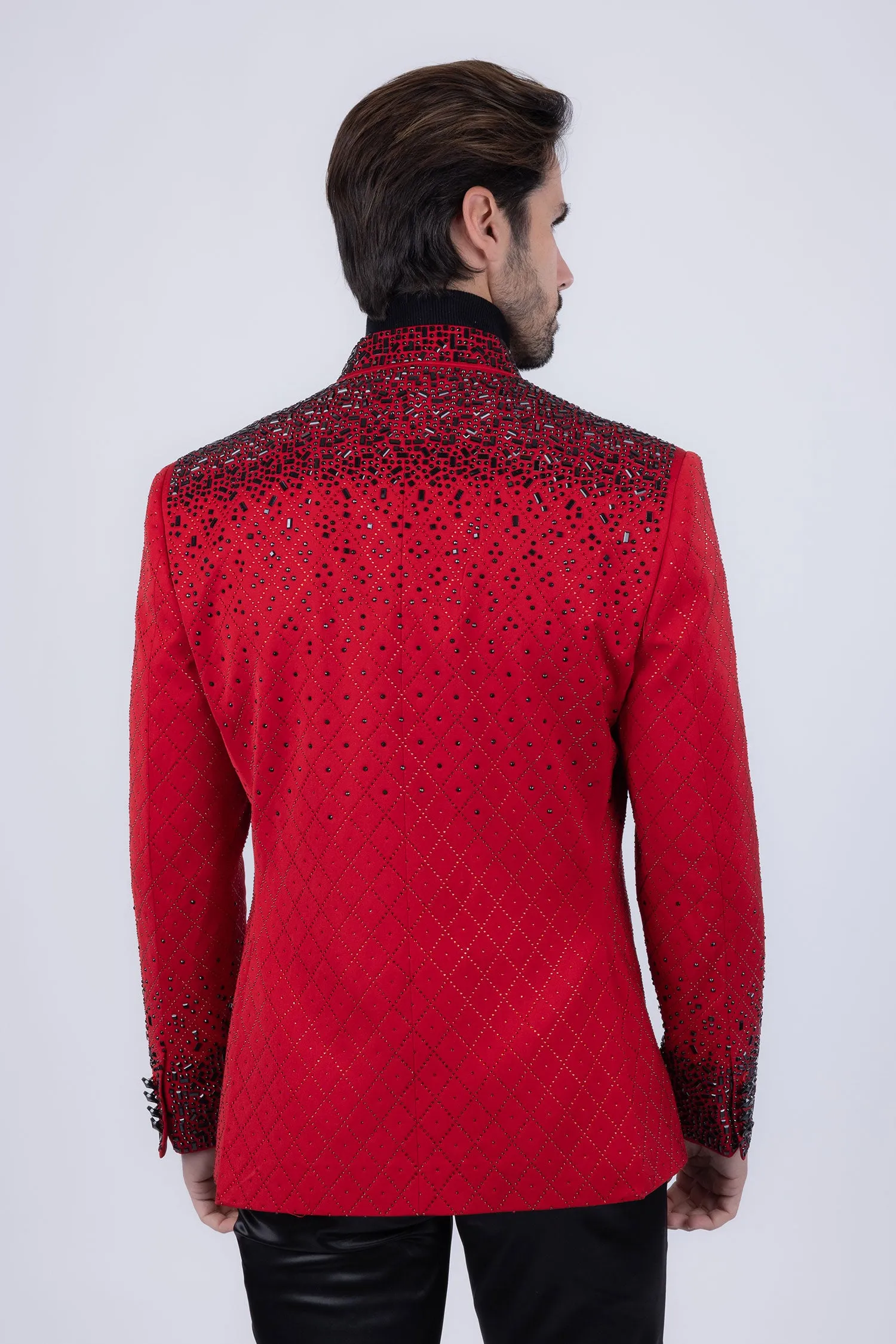 Trivon Rhinestone Blazer