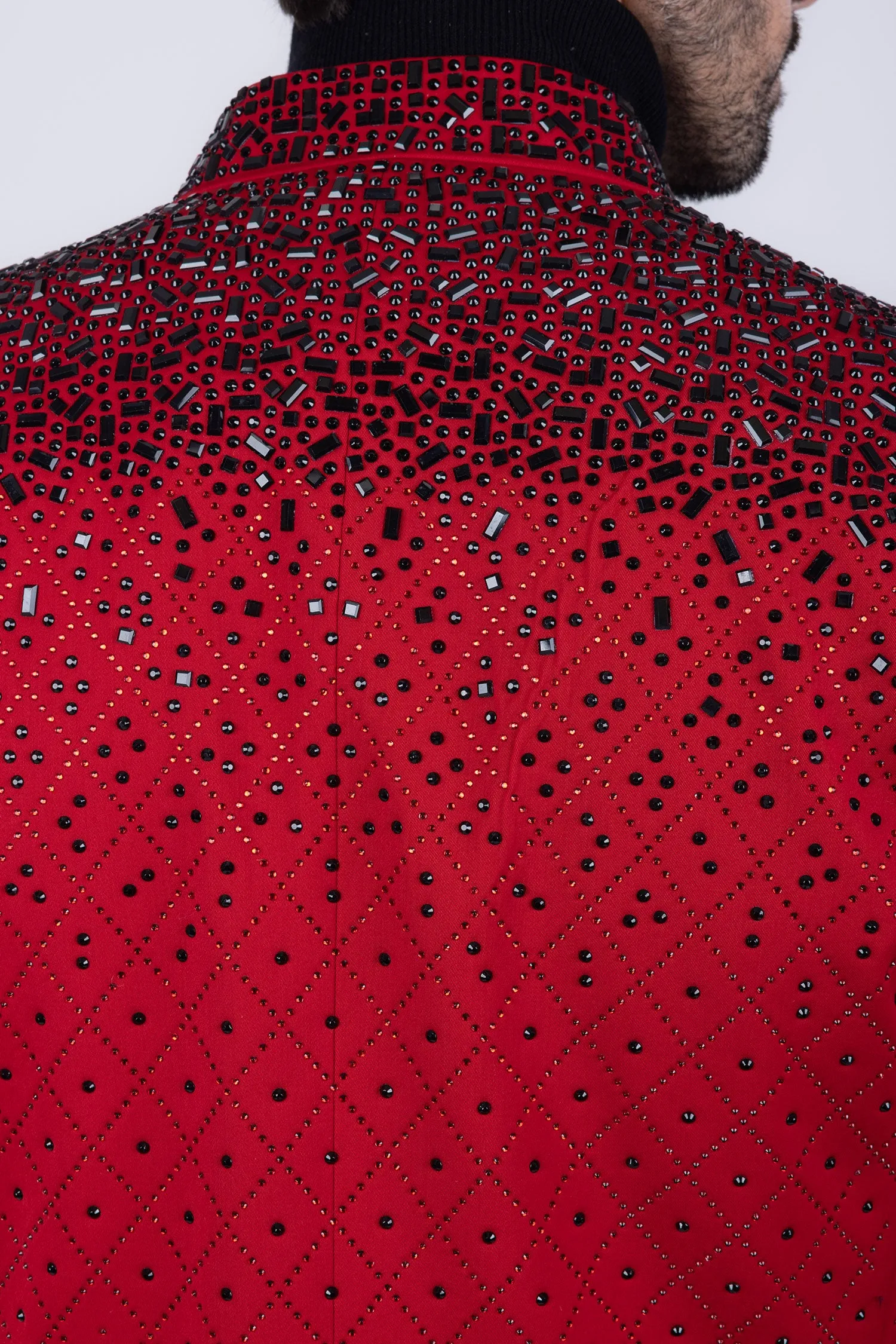Trivon Rhinestone Blazer