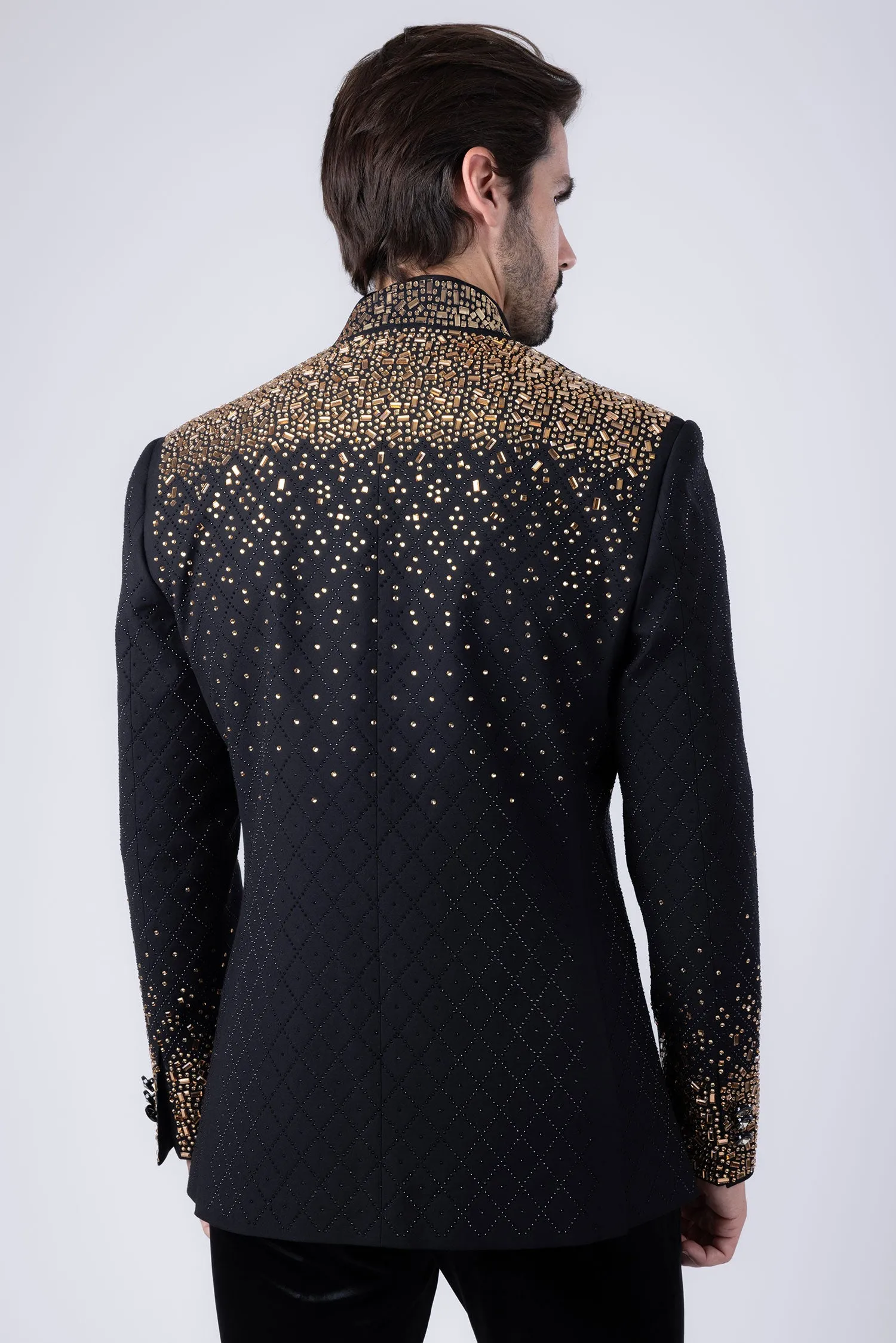 Trivon Rhinestone Blazer