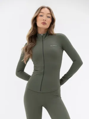 Ultimate Full Zip Jacket - Khaki Green