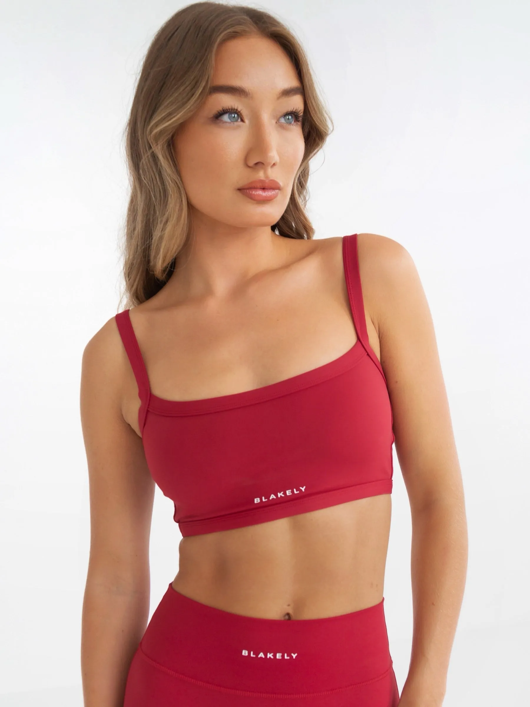 Ultimate Sports Bra - Cherry Red