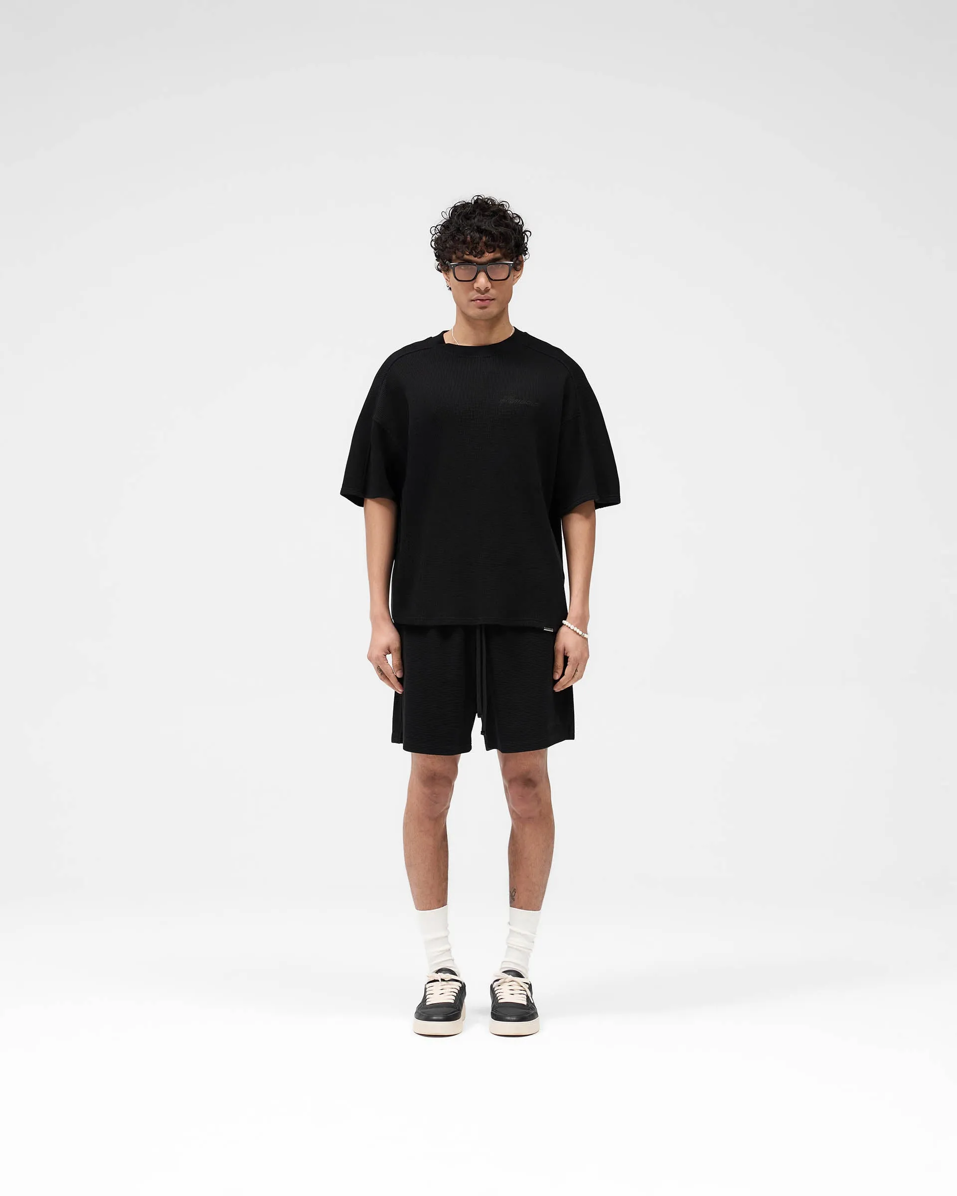 Waffle Shorts - Black
