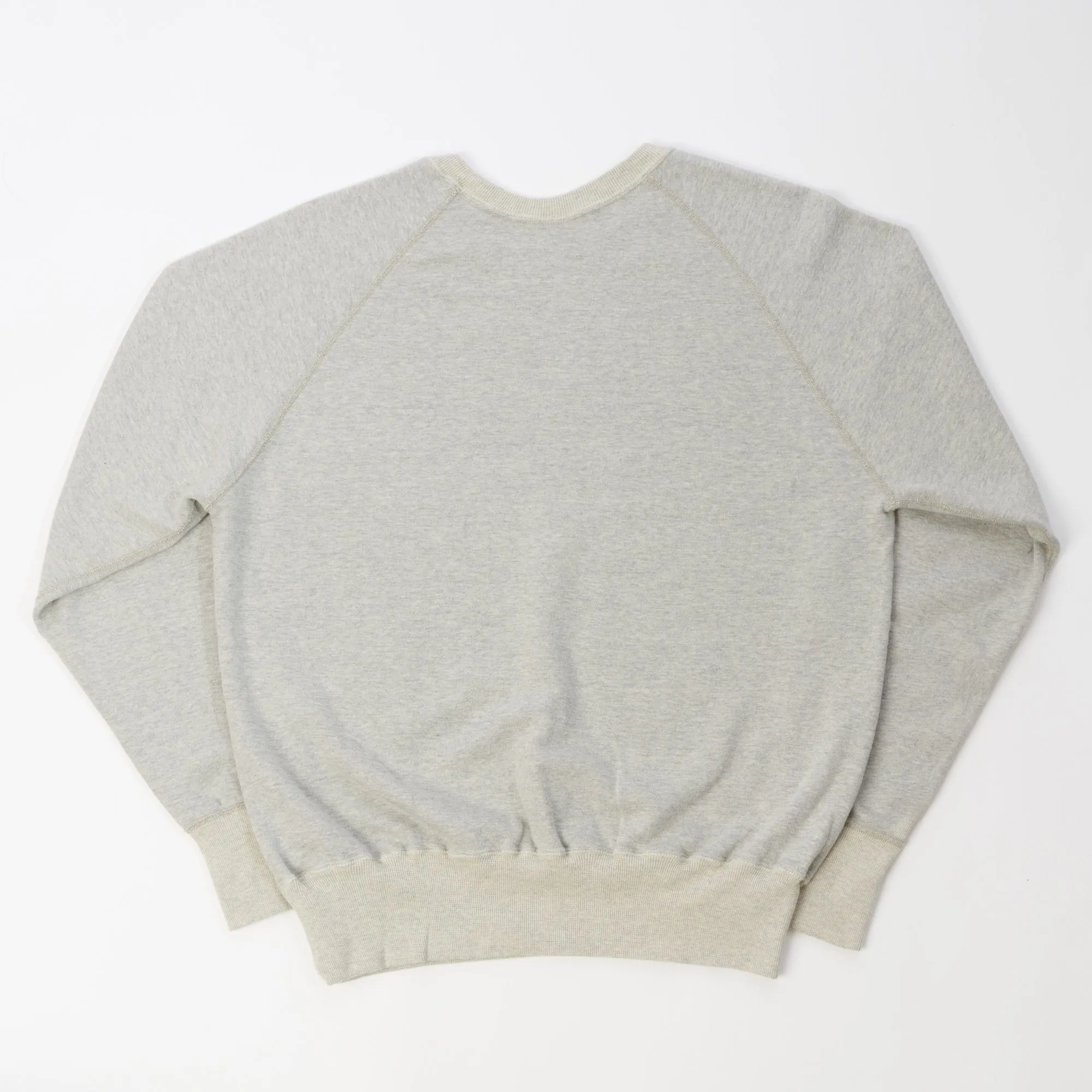 Warehouse & Co 461 Crew Neck Sweatshirt - Faded Heather Grey