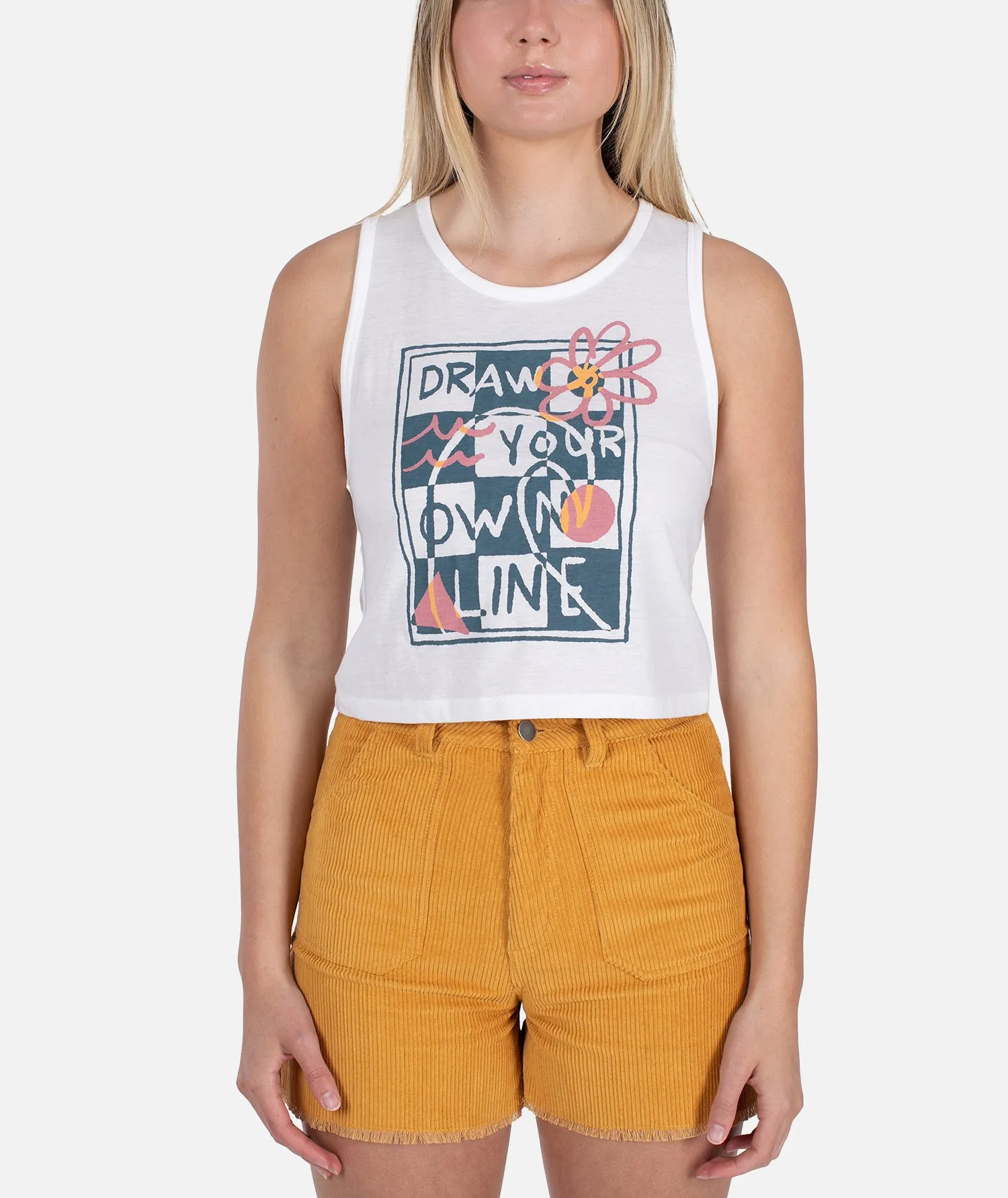Wavecheck Tank - White