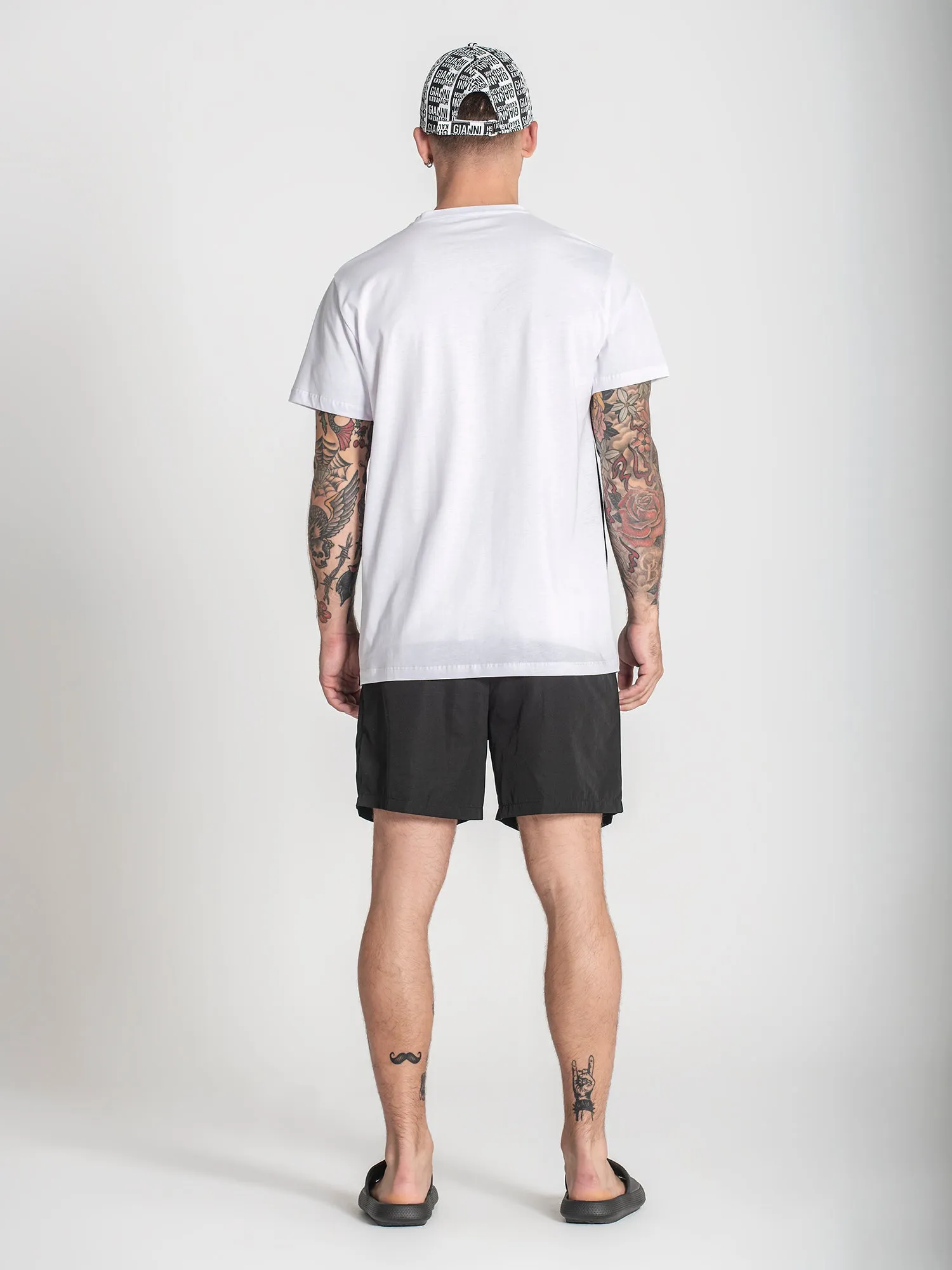White Double Tee