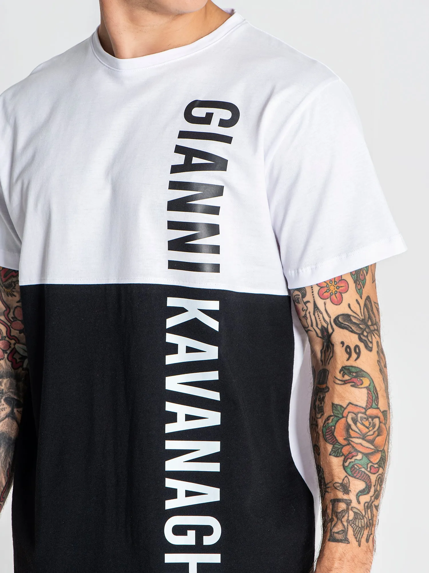 White Double Tee