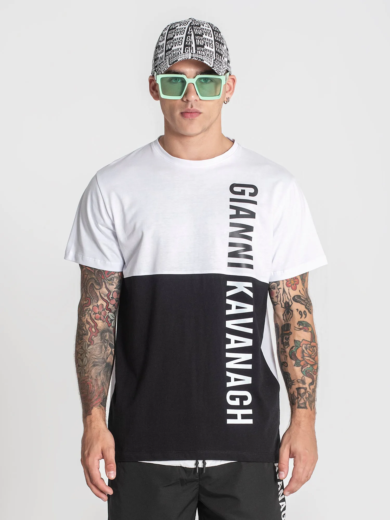 White Double Tee