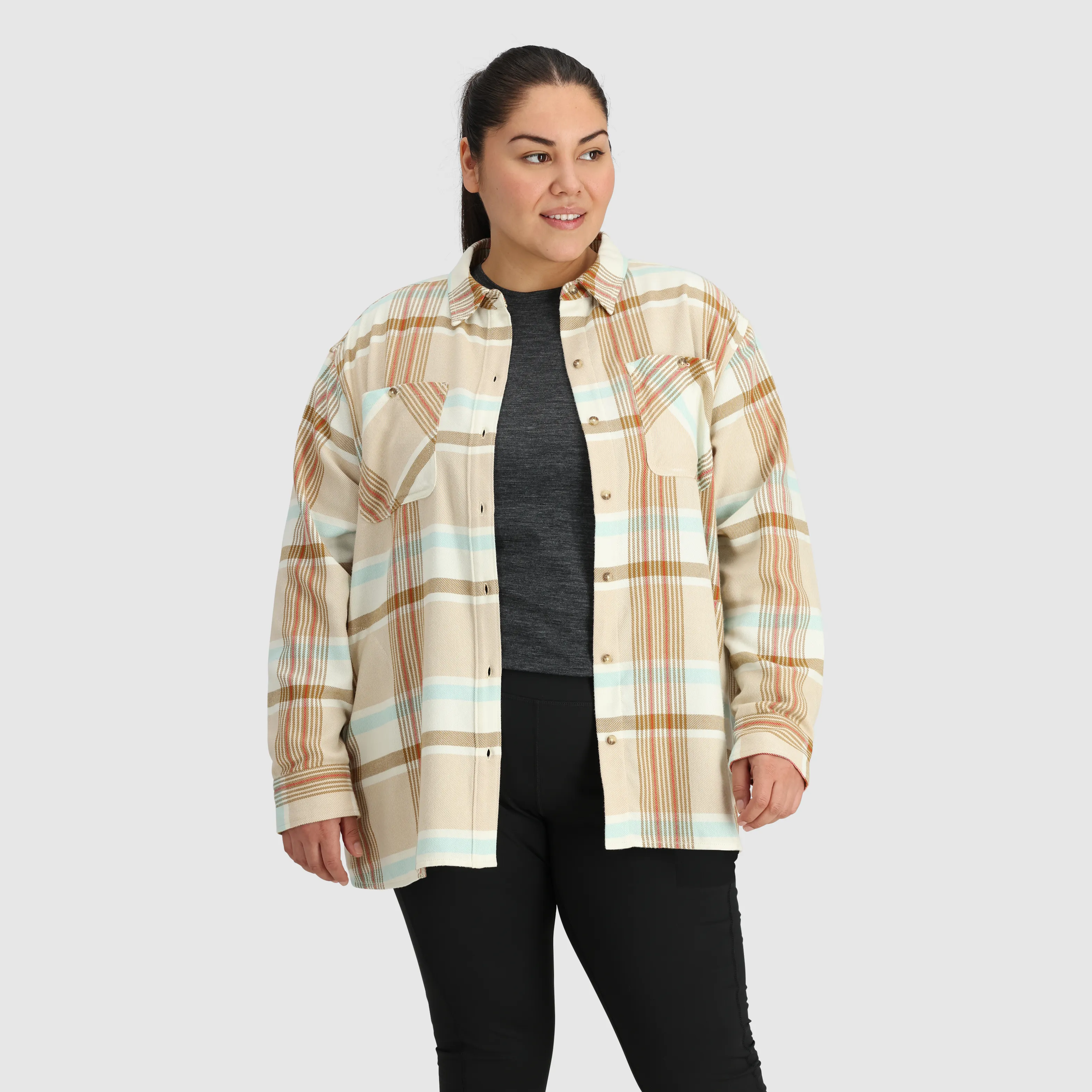 Women's Feedback Flannel Twill Shirt-Plus - Final Sale