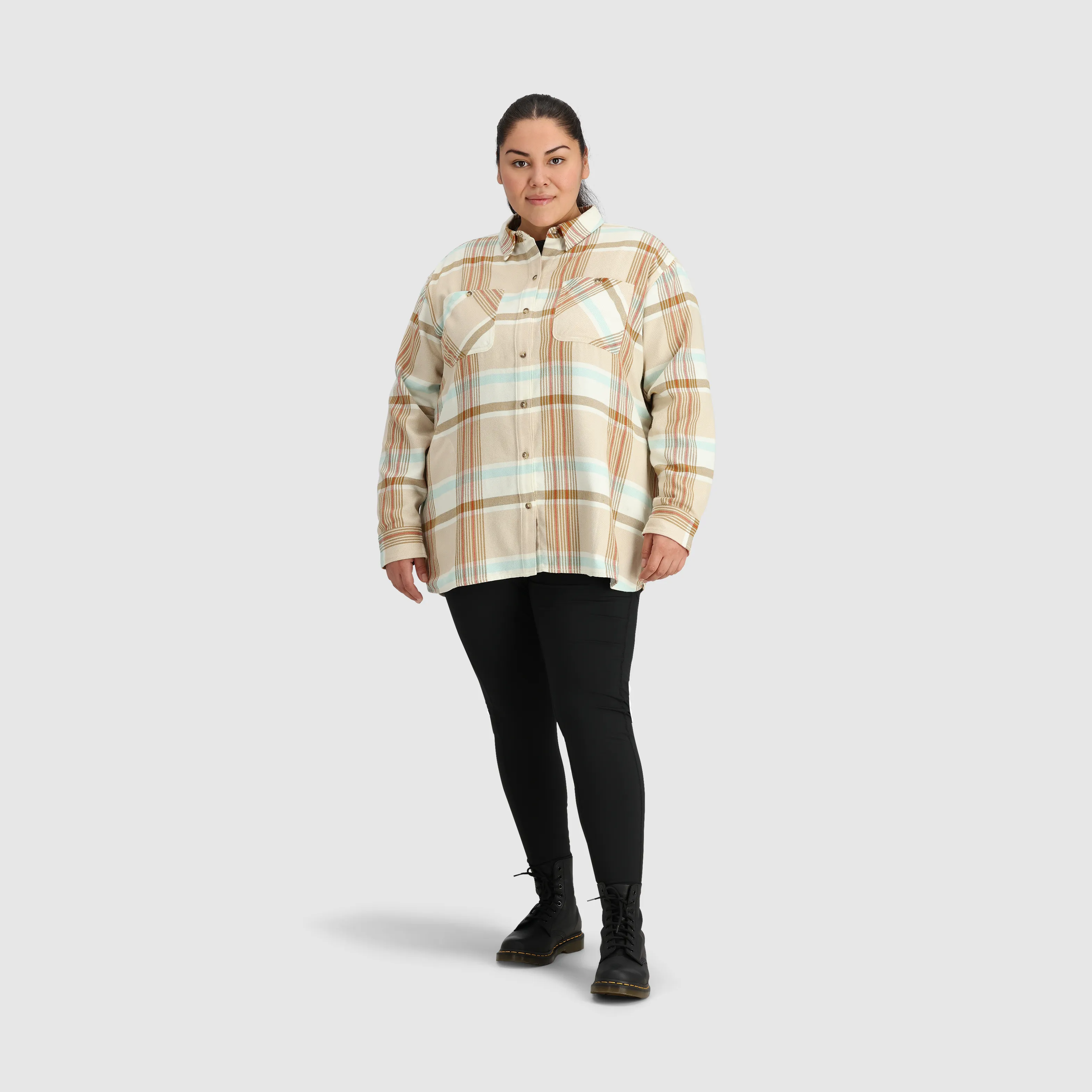 Women's Feedback Flannel Twill Shirt-Plus - Final Sale