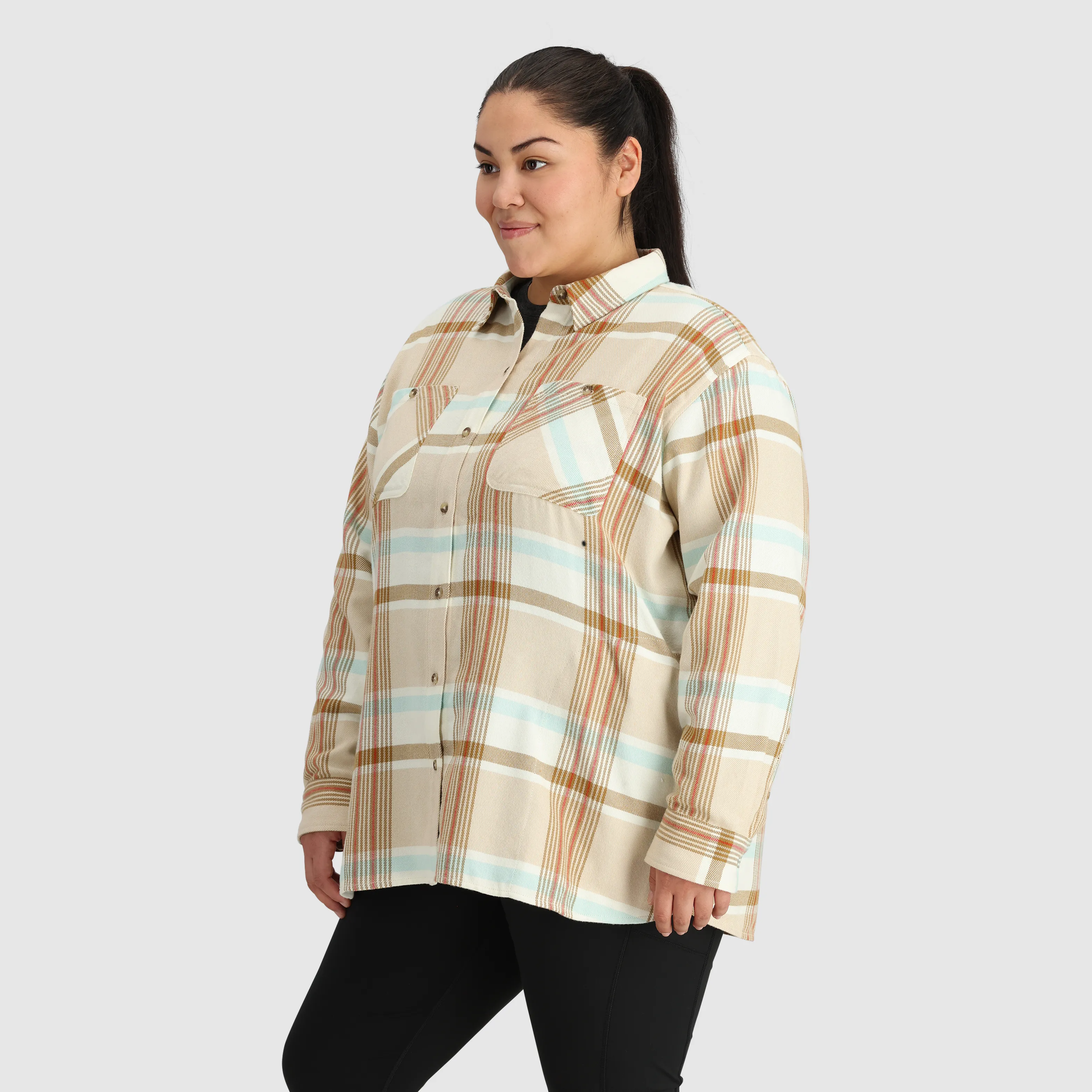 Women's Feedback Flannel Twill Shirt-Plus - Final Sale