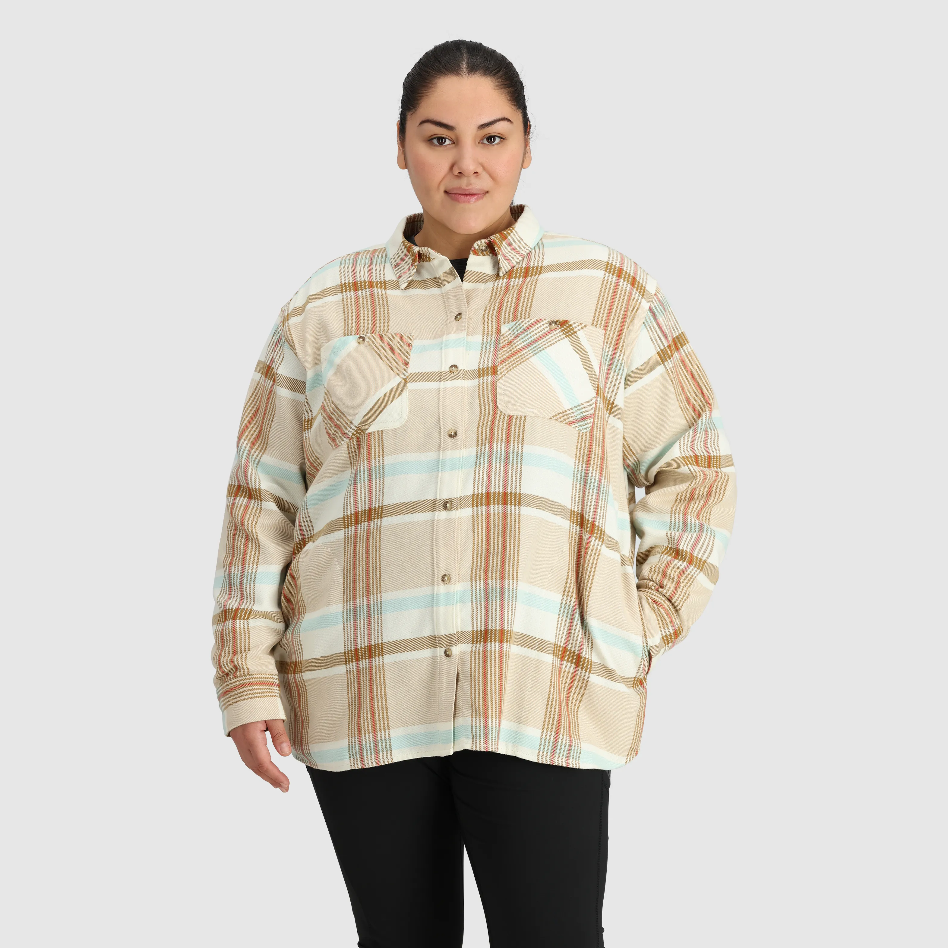 Women's Feedback Flannel Twill Shirt-Plus - Final Sale