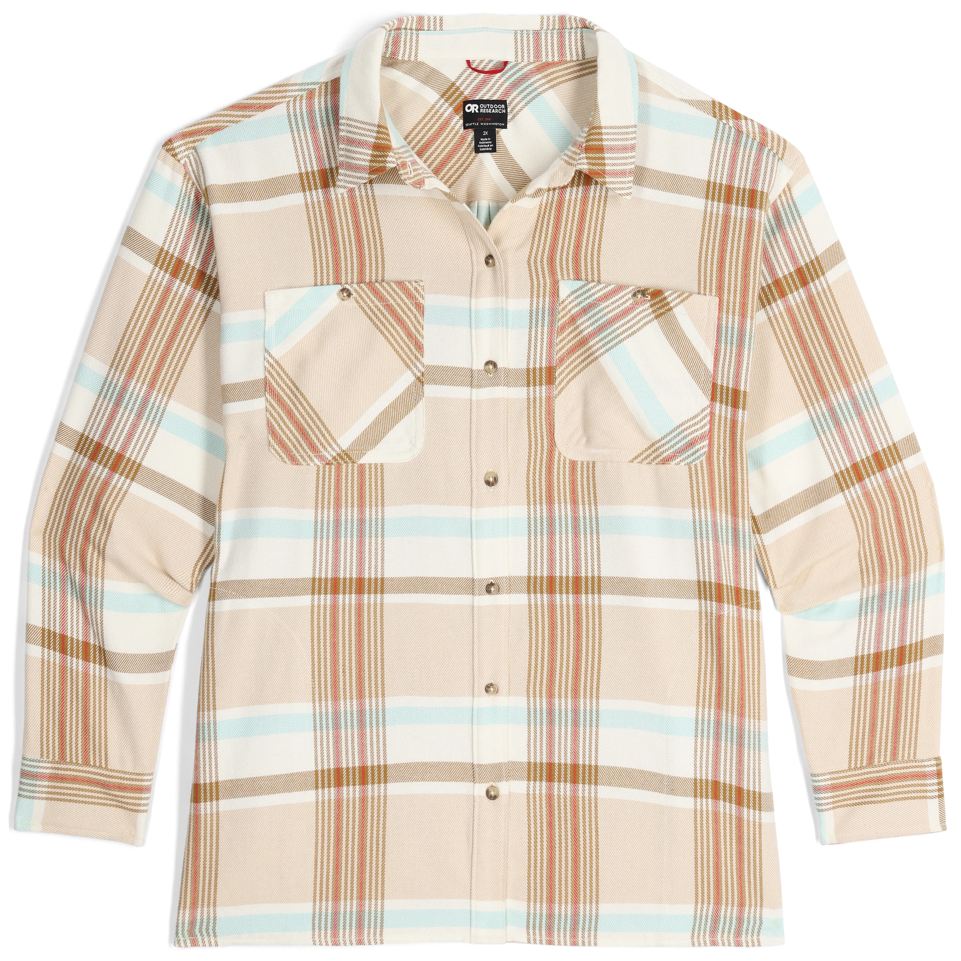 Women's Feedback Flannel Twill Shirt-Plus - Final Sale