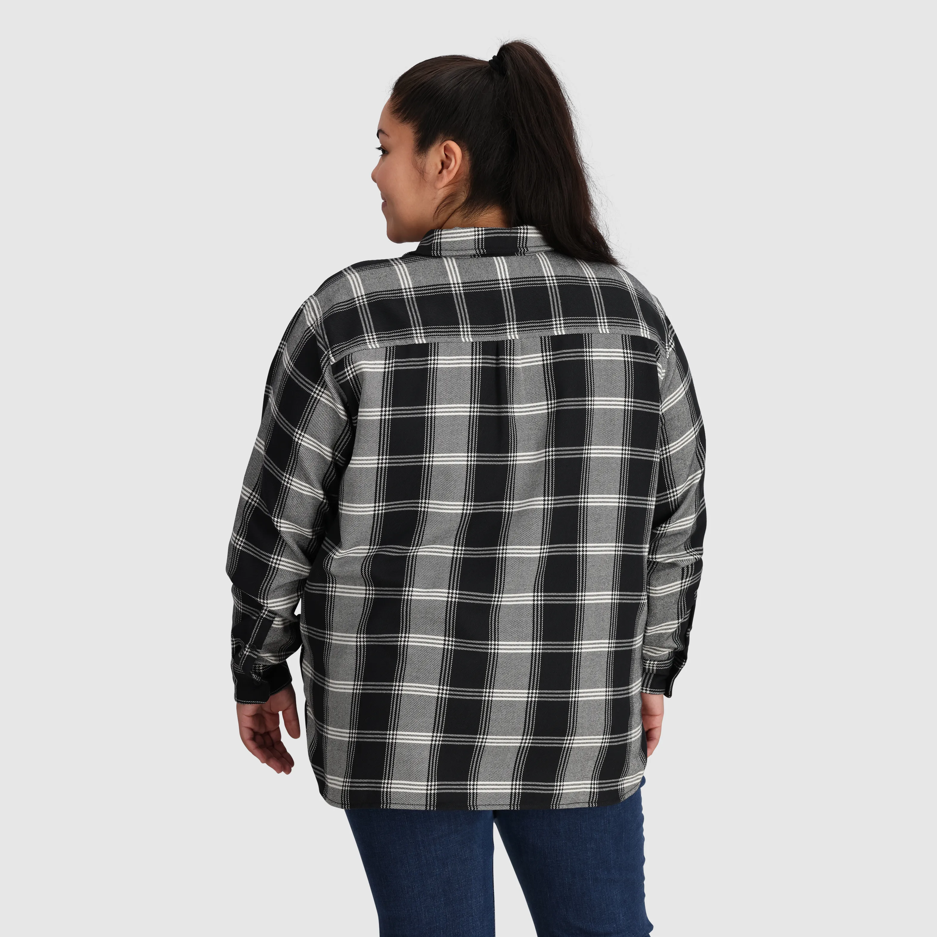 Women's Feedback Flannel Twill Shirt-Plus - Final Sale