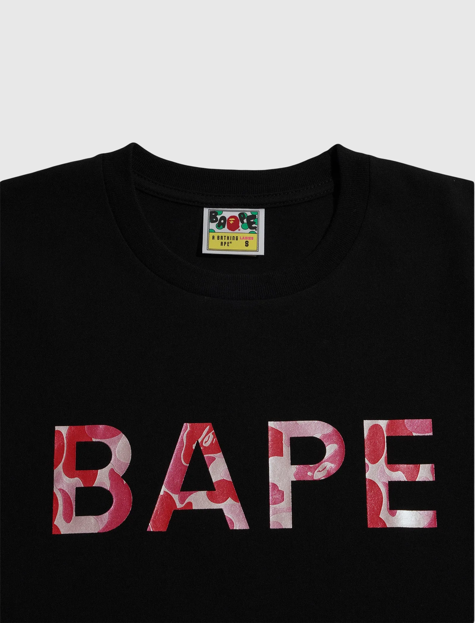 WOMEN'S GLITTER BAPE TEE