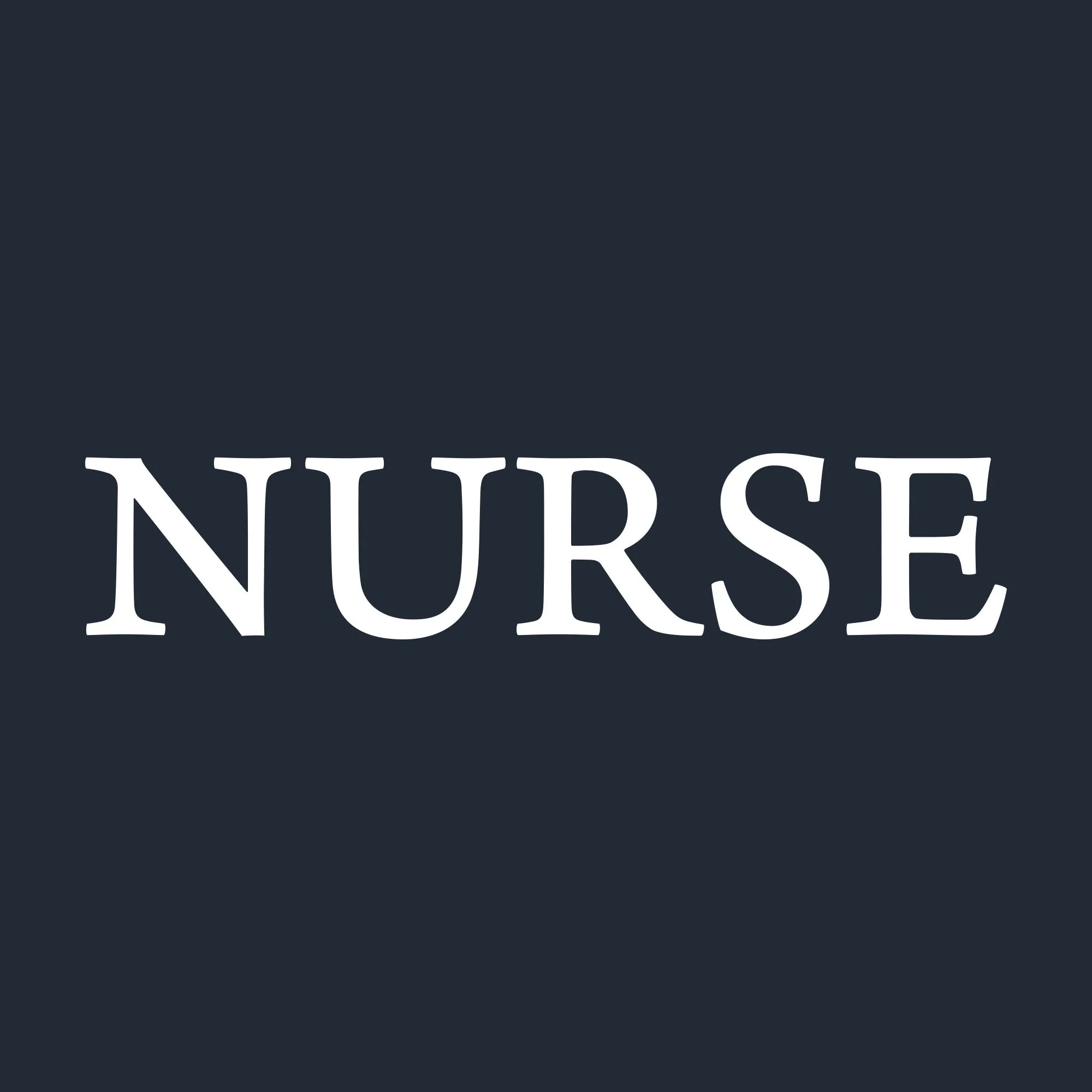Women's Nurse Defined Boyfriend Fit T-Shirt - Midnight Navy