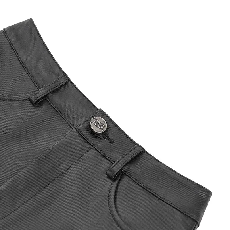 Women's Punk Irregular  High-waisted Short Skirt