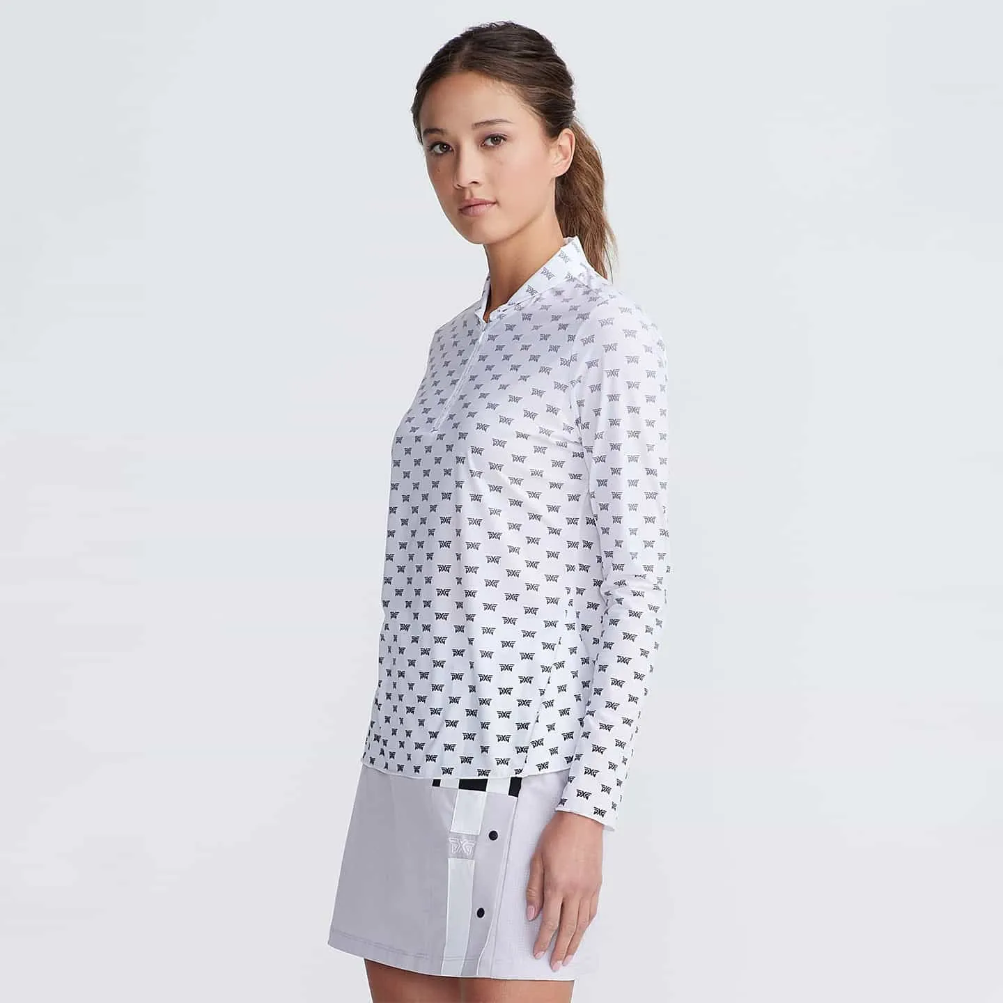 Women's Rolled Collar 1/4 Zip Pullover