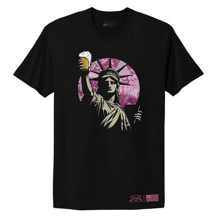 Women's Toast To Freedom Boyfriend Fit T-Shirt - Realtree Extreme®