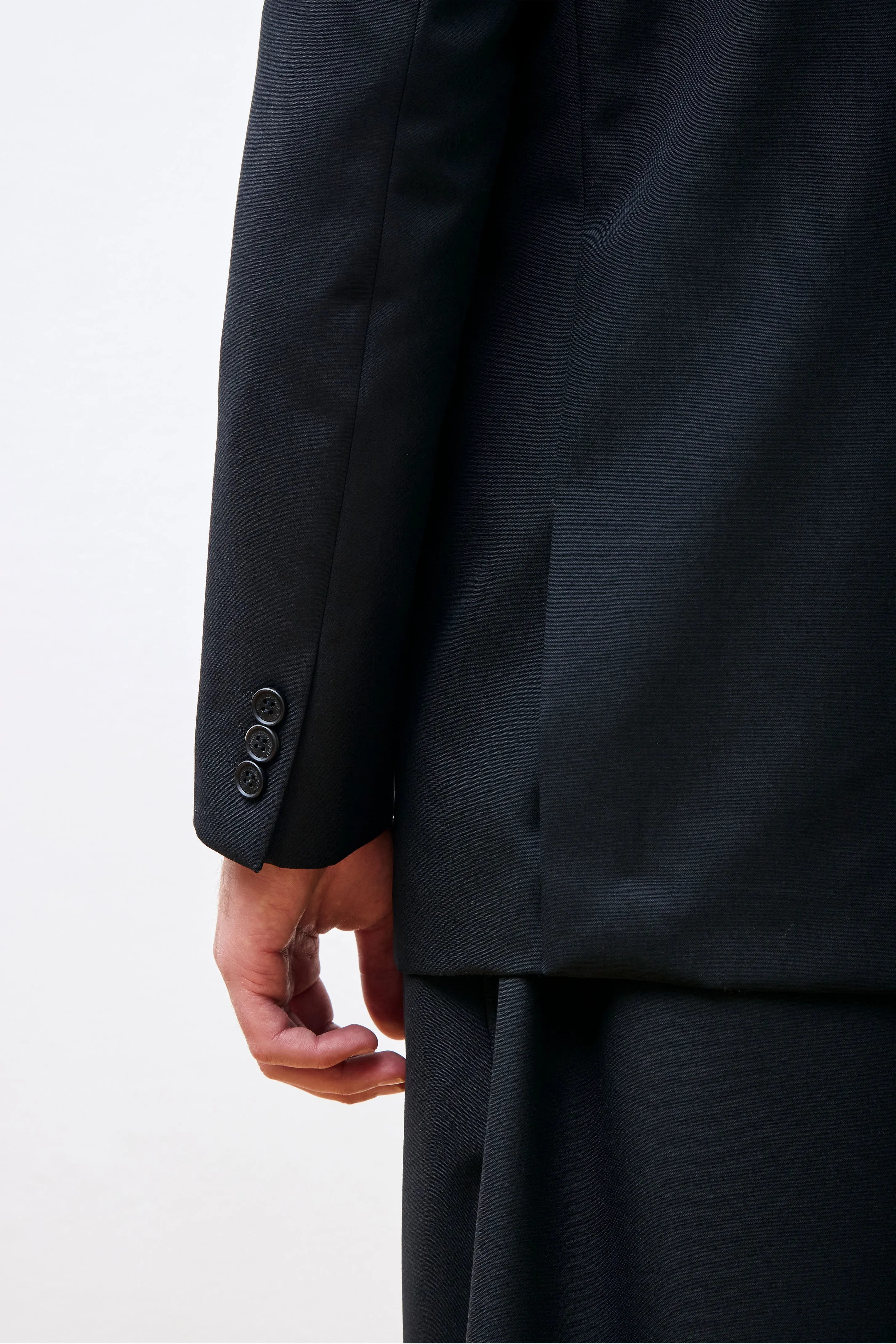 Wool Blazer Black
