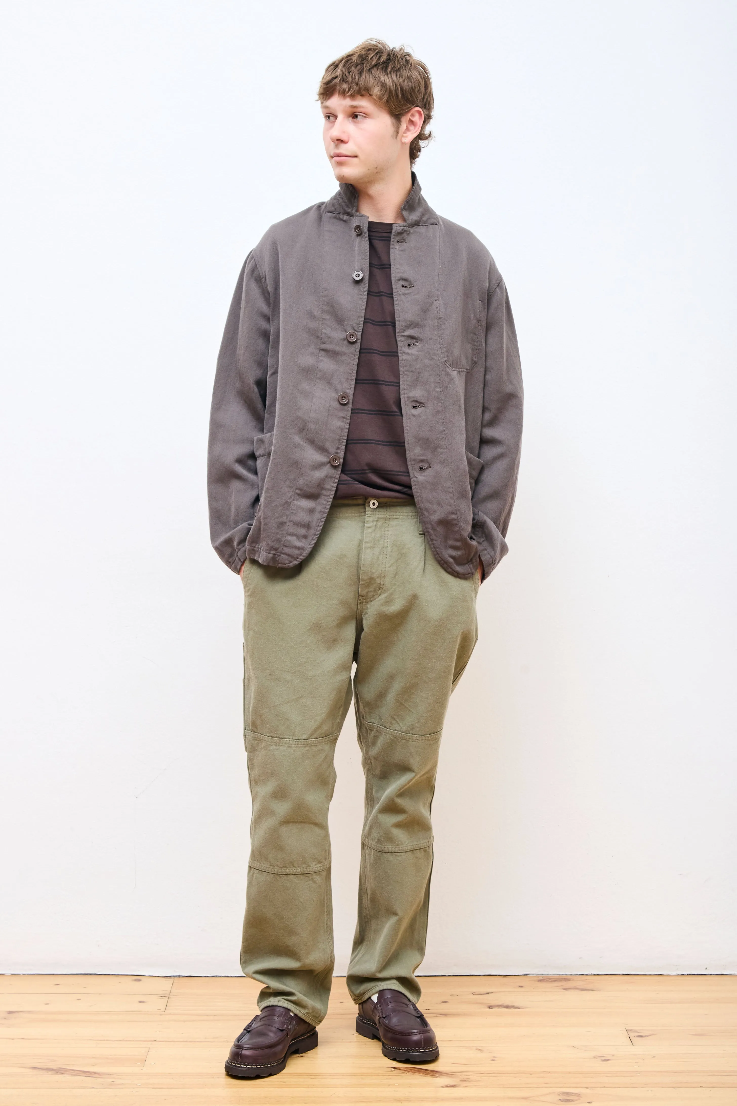 Worker Trousers Sulfur Dye Khaki