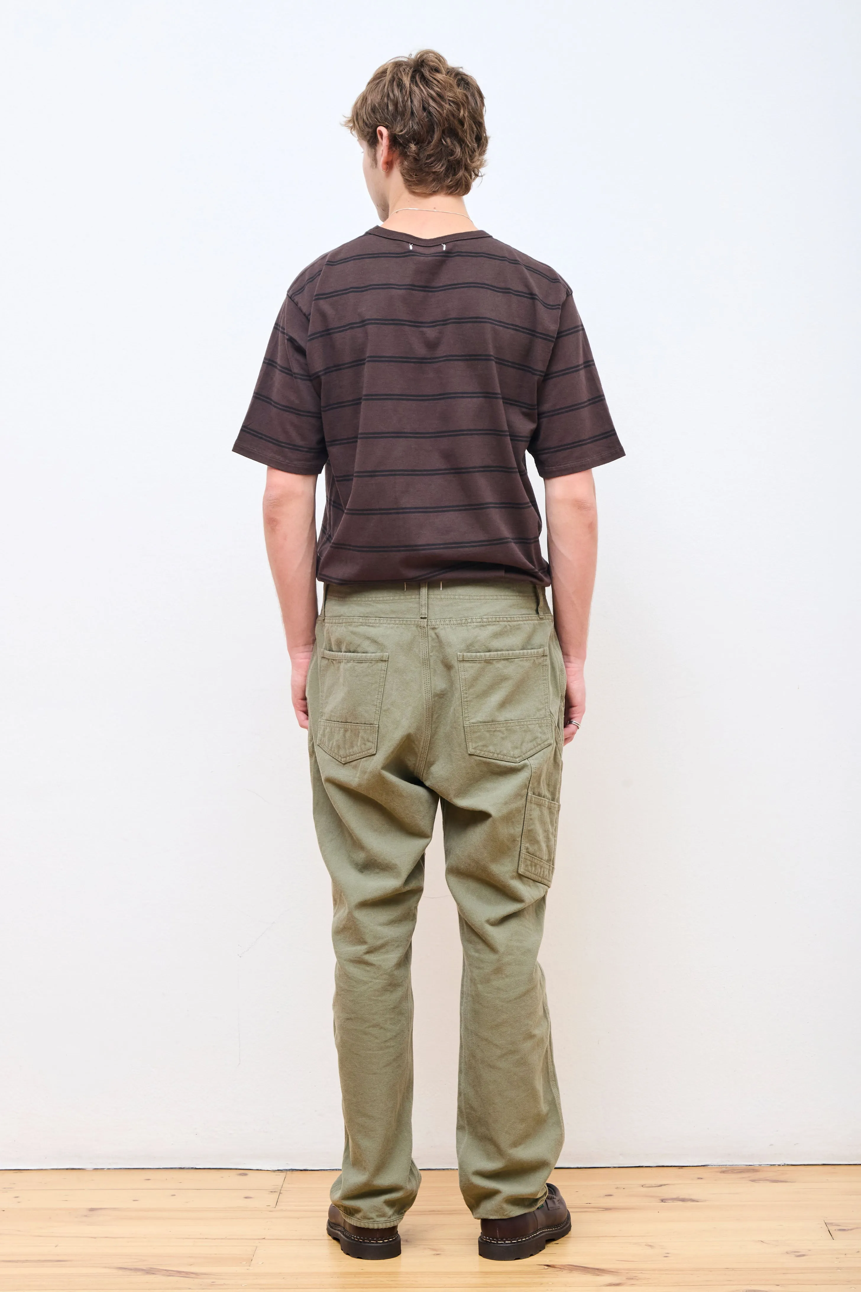 Worker Trousers Sulfur Dye Khaki
