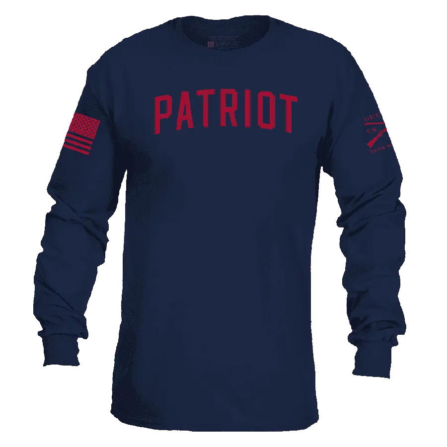 Zero F's Given Long Sleeve - Midnight Navy