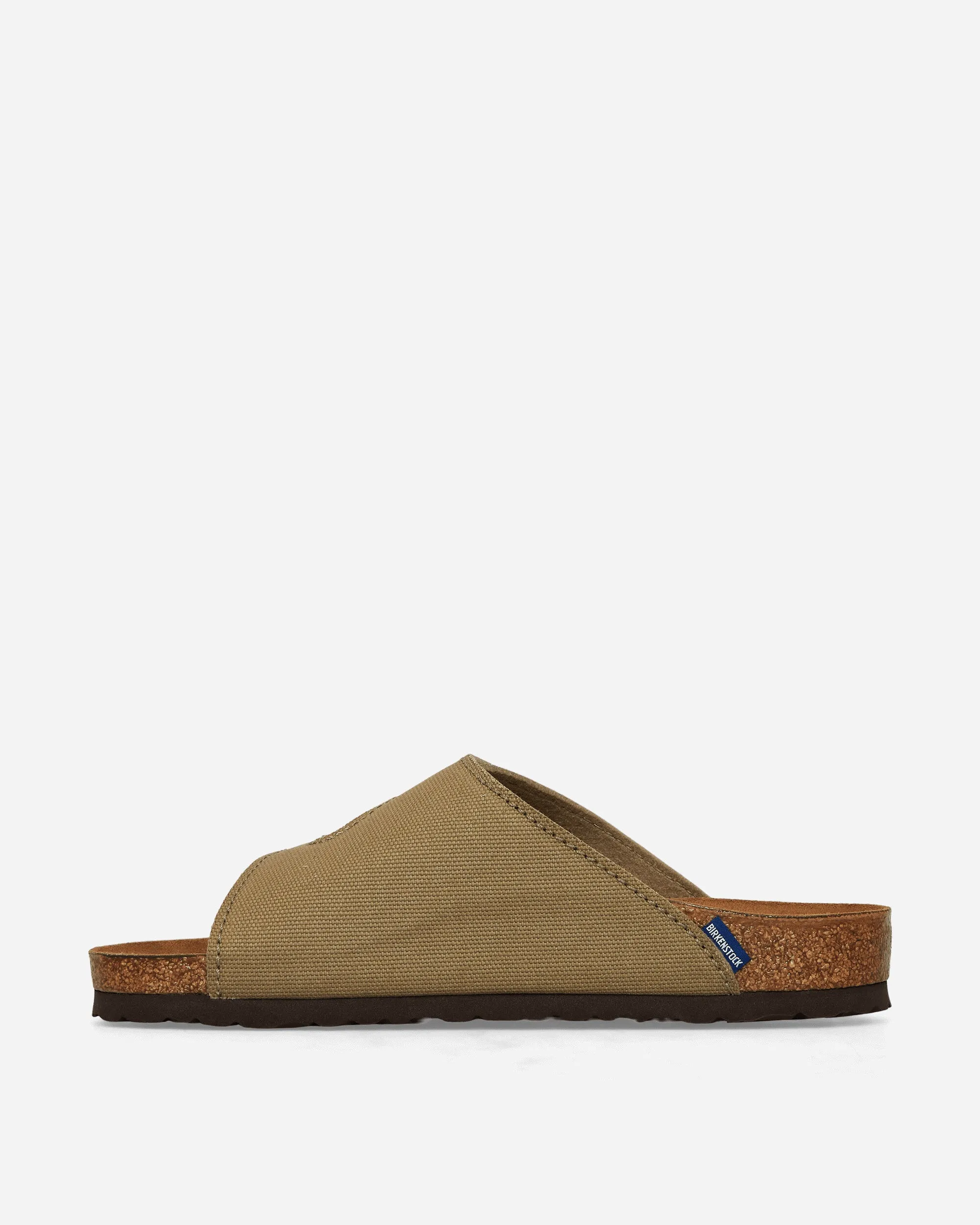 Zürich Suede Canvas Sandals Faded Khaki